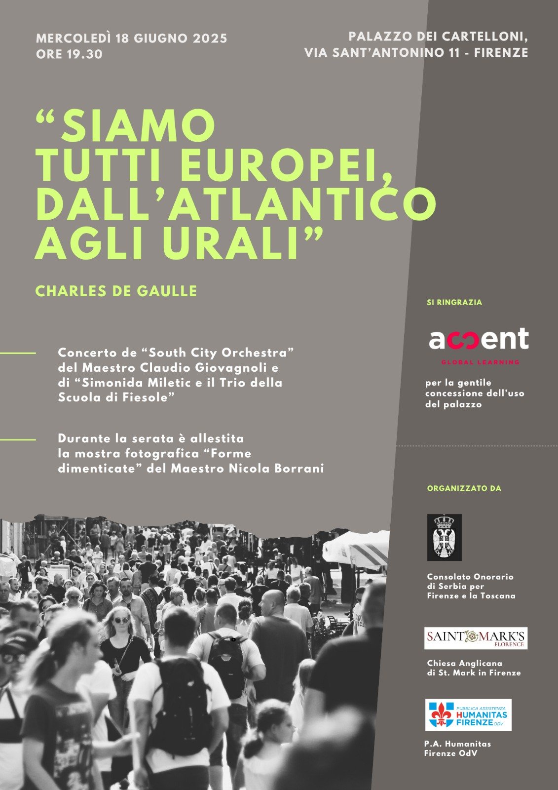 'We are all European, from the Atlantic to the Urals’