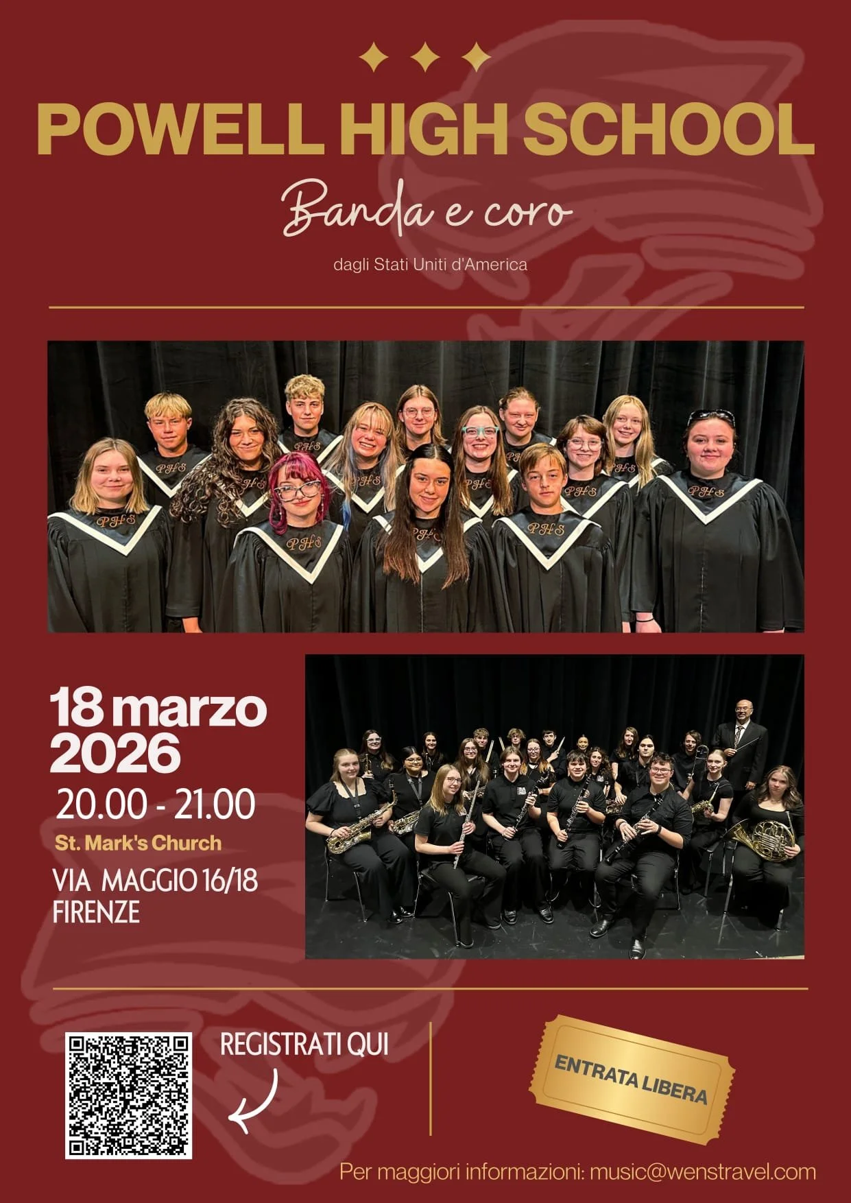 Powell High School Band and Choir