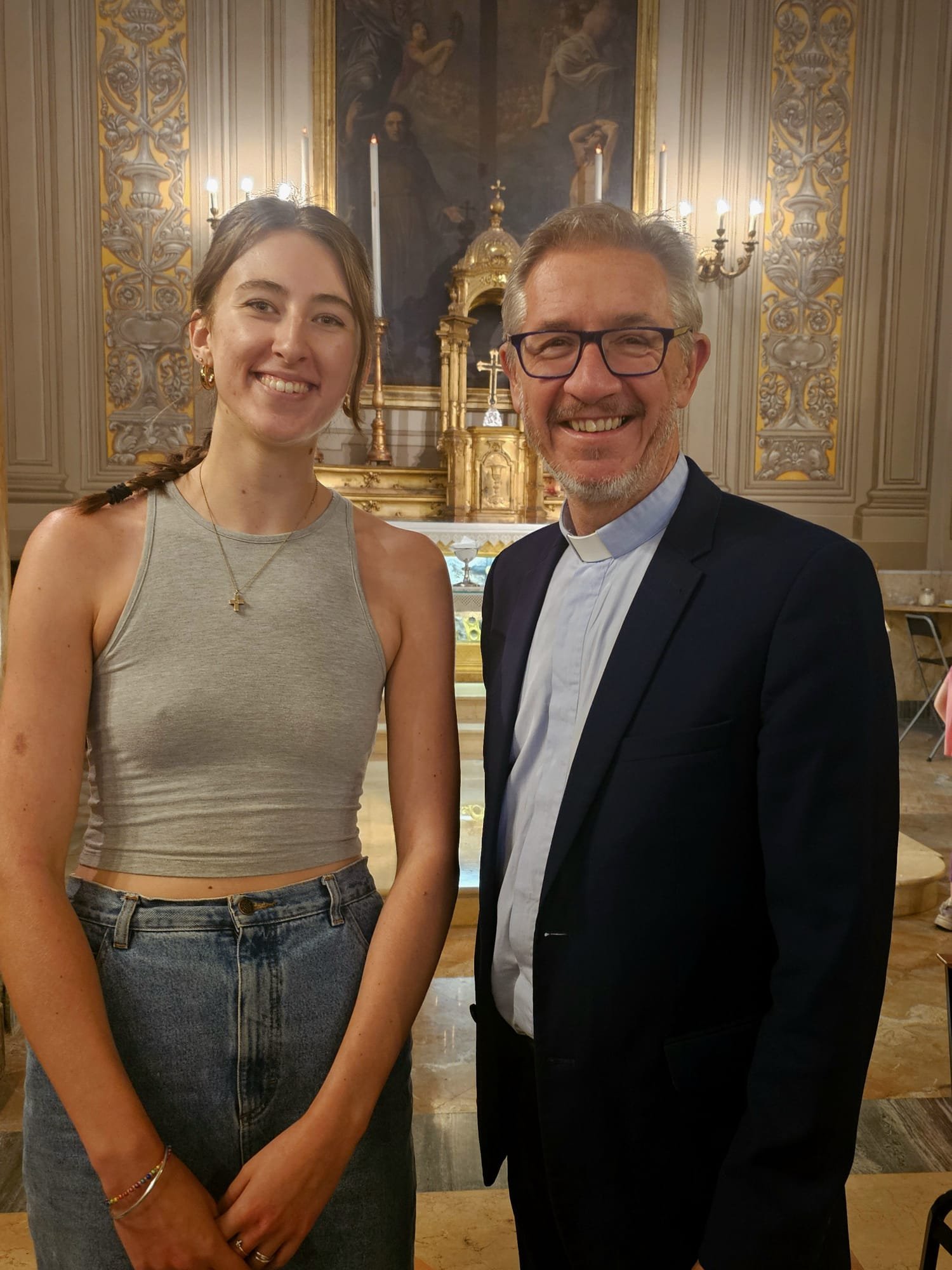 Charlotte is our new Churchwarden at Holy Cross in Bologna