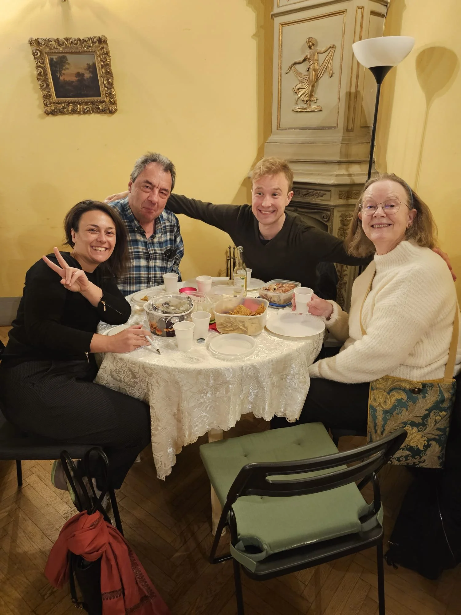 The Winning Team at our Valentines Quiz