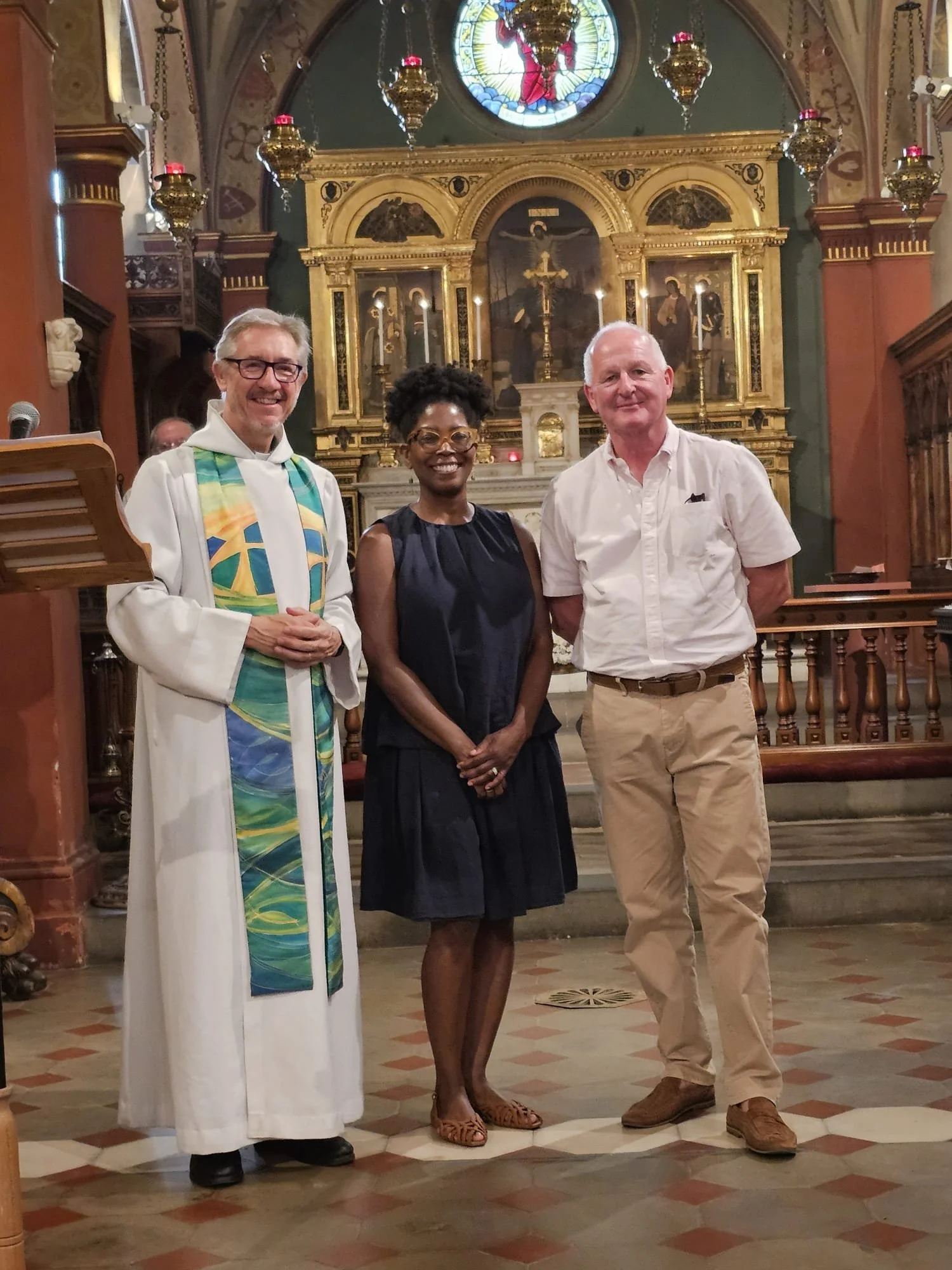 Wonderful to 'swear-in' Tomika and Paul as our new Churchwardens. 