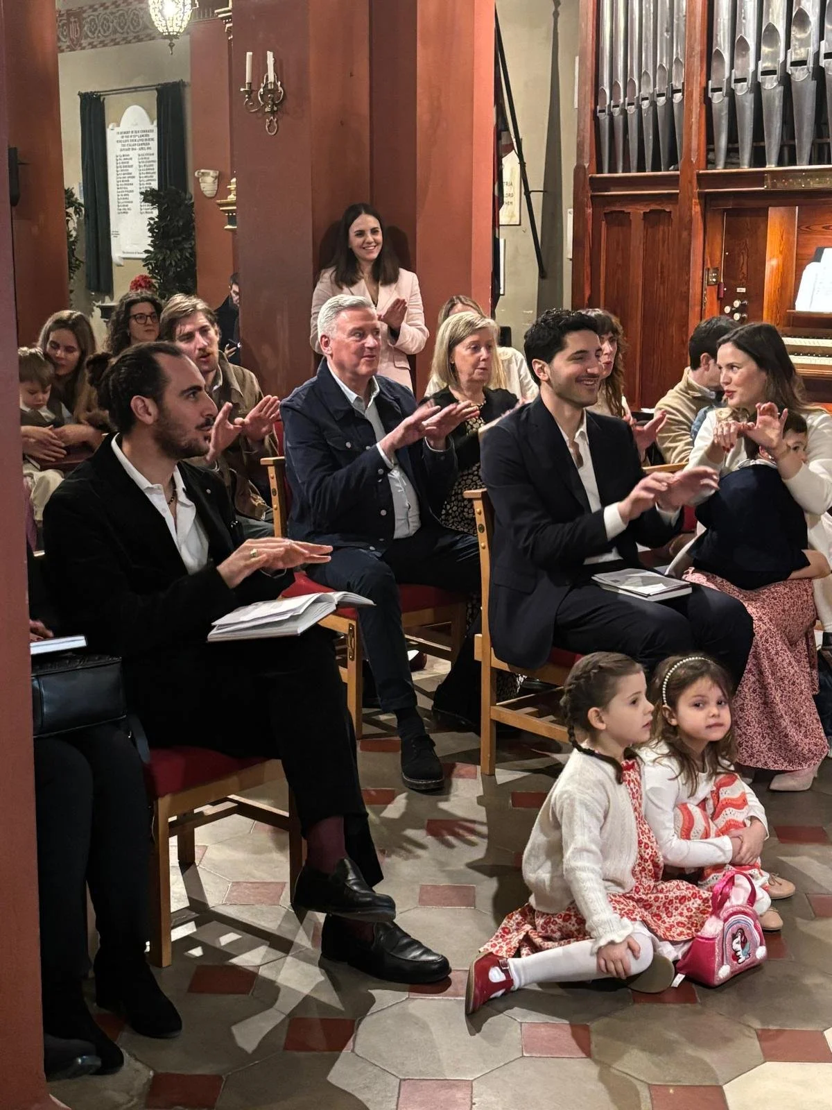 Baptism family and friends