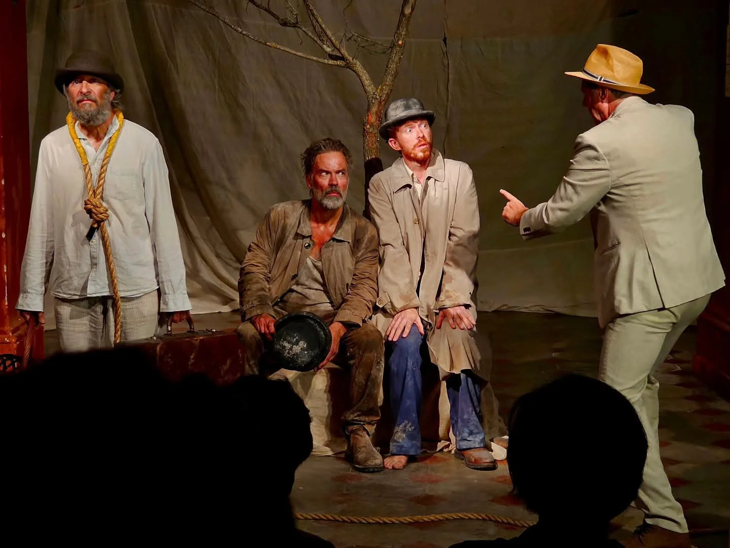 Justin Butcher, Nicholas Scott Redding, Tony Bell, Jan Kellam and Madeline Wolf