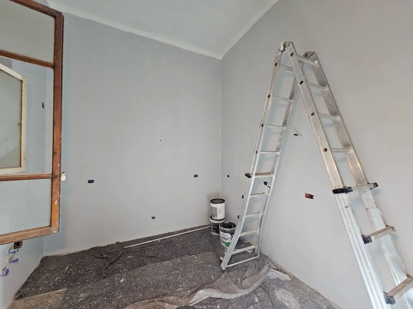 Painting the kitchen