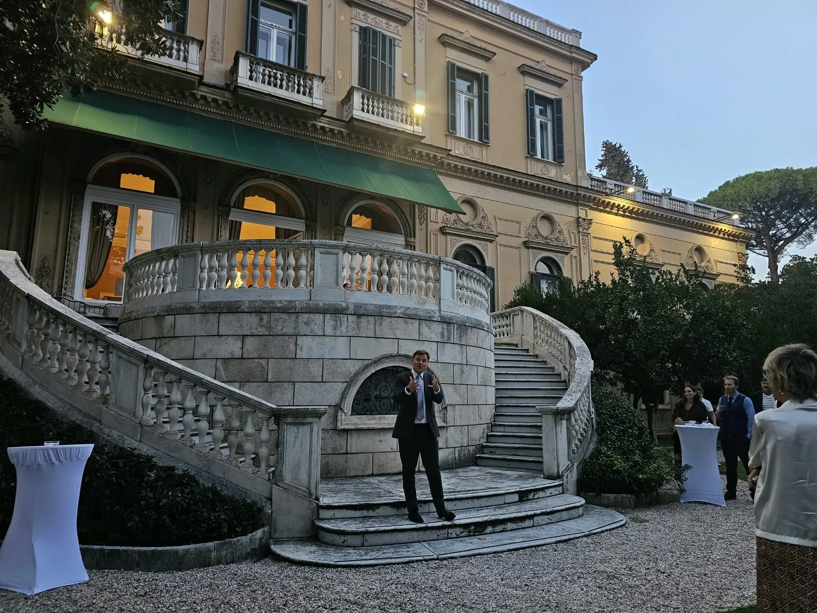 Stephen Hickey CMG, British Ambassador to Italy
