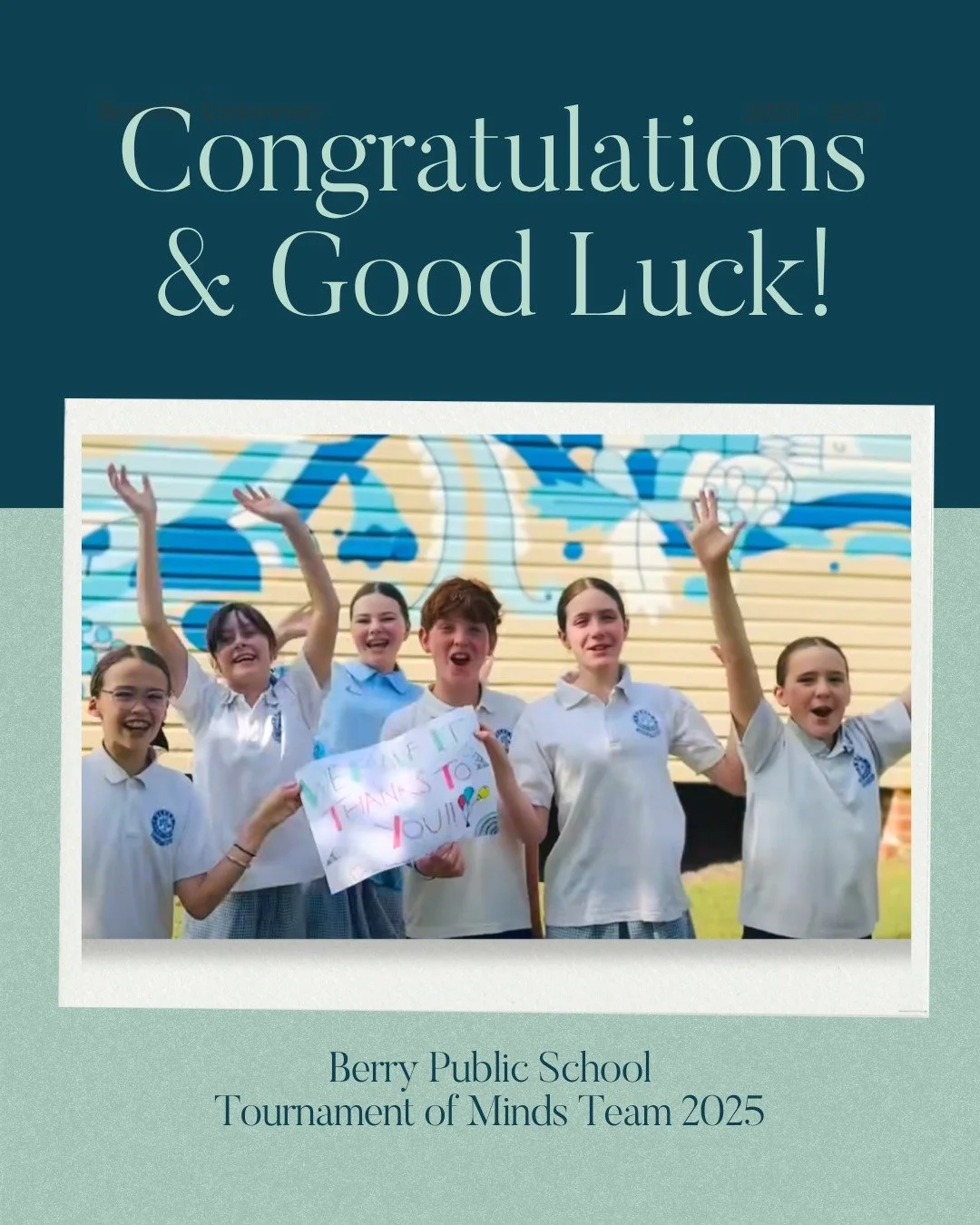 The guiding principles at Shorebreak Finance are strategic thinking and planning ahead &mdash; so we were delighted to hear that a group of students from our local primary school had used these same skills to progress through the stages of the Tourna