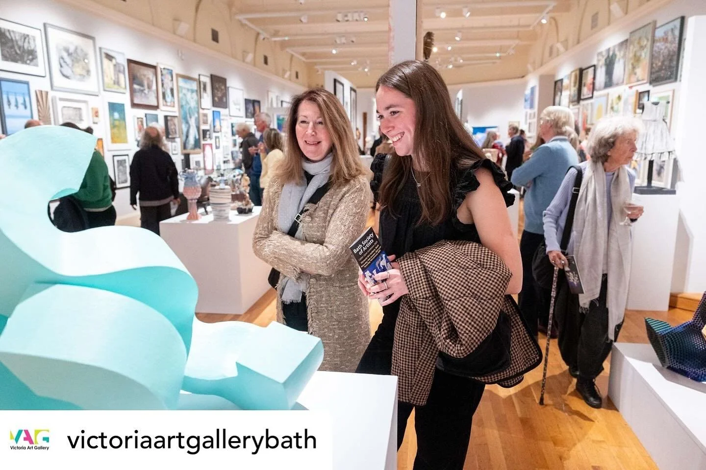• @victoriaartgallerybath The Bath Society of Artists 120th Open Exhibition is now open at Victoria Art Gallery!
This long-running annual show brings together the very best in contemporary art — from established names to emerging local ta