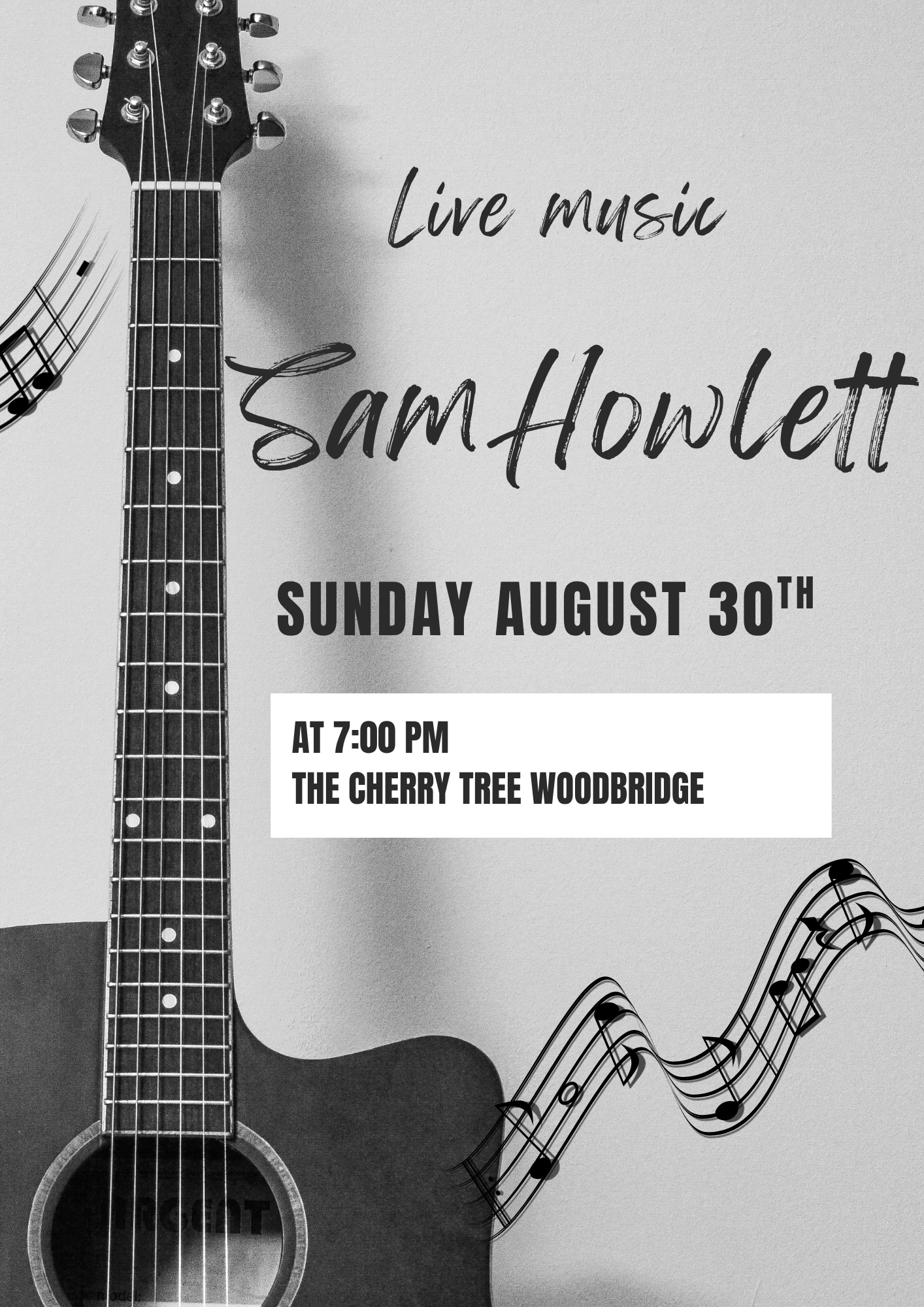 SAM HOWLETT - LIVE MUSIC 