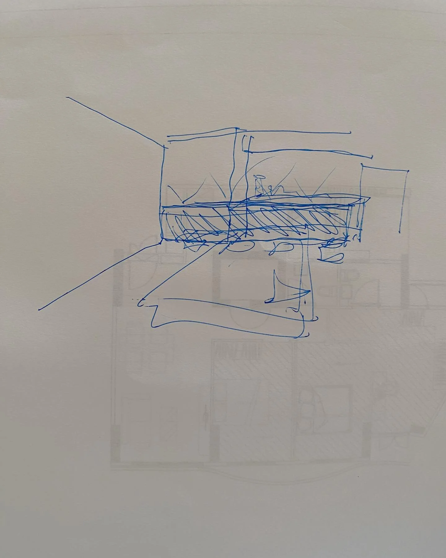 Peek behind the scenes&hellip; quick sketches caught in action. ✨ Watch this space for more interior design adventures! #behindthescenes #interiordesign #carpentry #hdb #renovation #sginterior #sgid #sginteriordesign #sketch