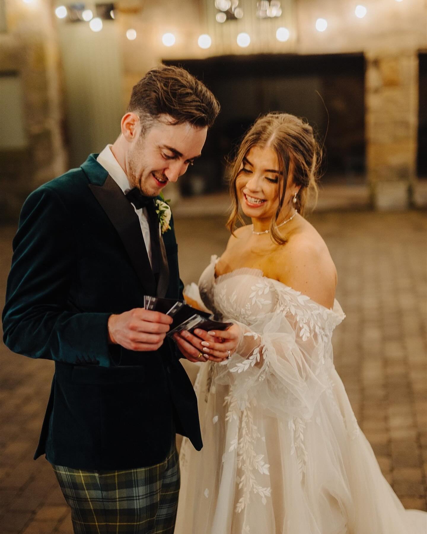 A little plug for da Polaroids 📸

Next up! @_sarahaitken &amp; @fergusdaitken 👀

#thedenatculross #weddingpolaroid #scottishwedding #fifeweddingphotographer