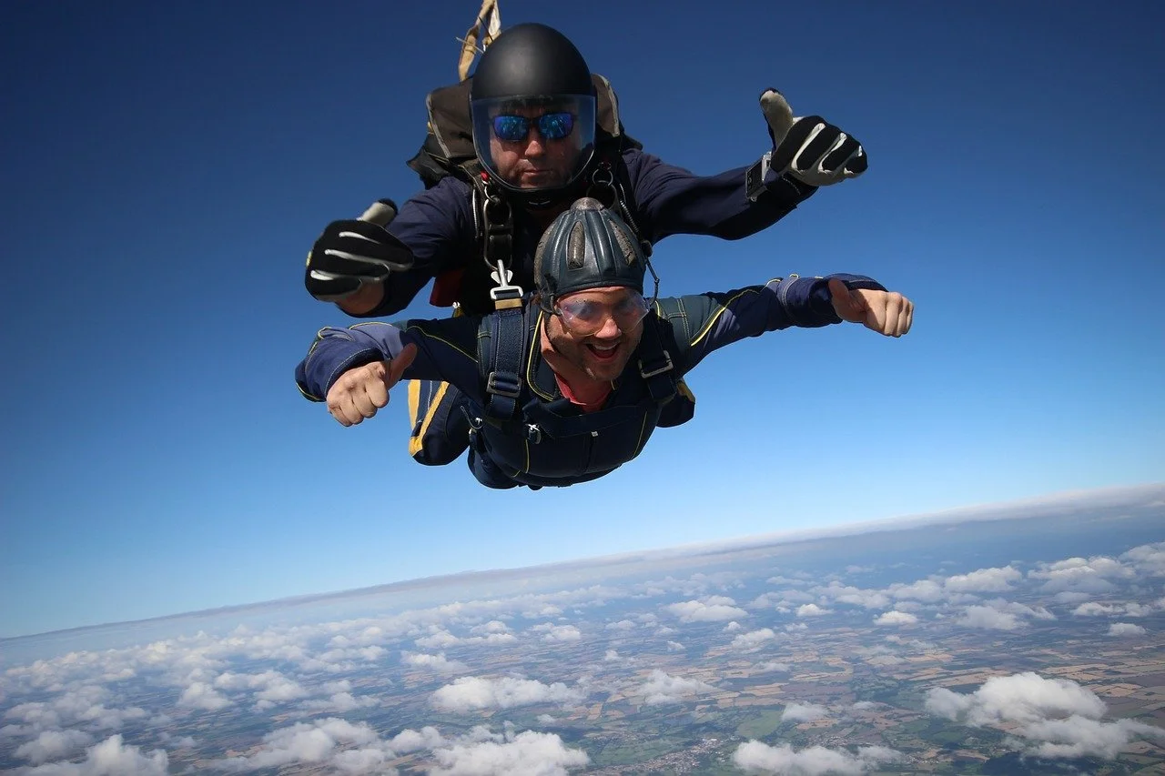 Calling all thrill seekers! 🪂

Join us at our next charity sky dive on Saturday 30 May and experience the adrenalin rush of a lifetime as you jump from 13,000ft. All we ask is that you commit to raising &pound;300 for Hampshire Hospitals Charity to 