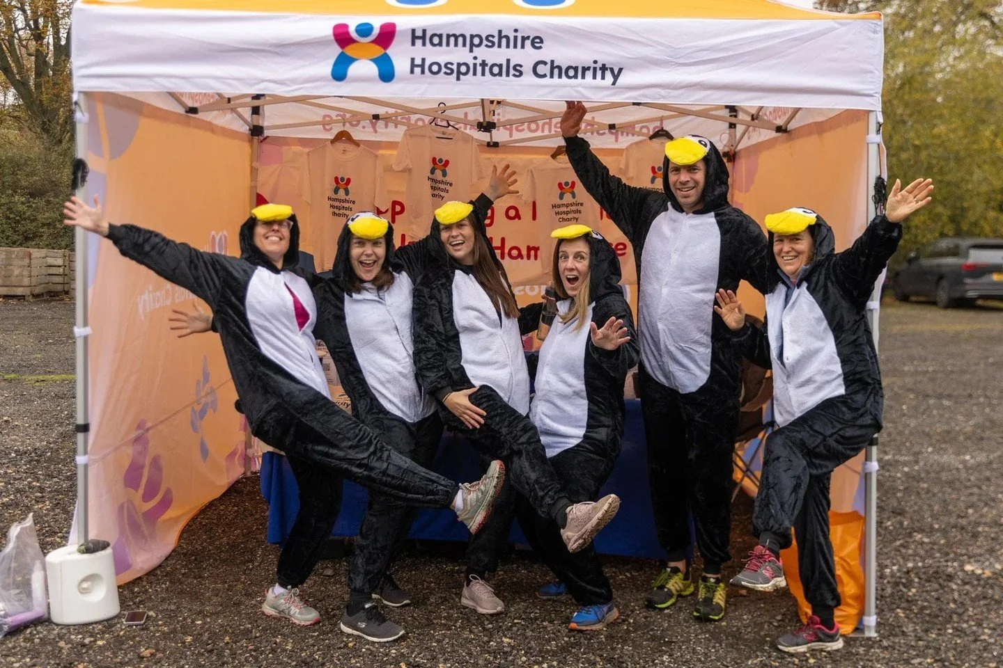 Inspired by @Meghan and Harry's penguin onesies? You can get your hands on one in our online shop right now.

Priced at just &pound;13 each, every penny will be used to fund projects that support patients and staff across our hospitals.

Get yours vi