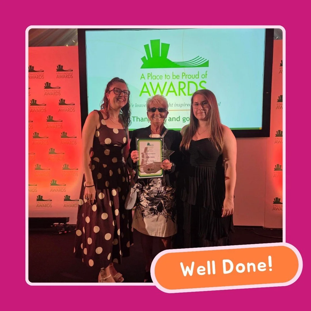 It's time to stop scrolling for a moment and share your appreciation for the fantastic Julie Jones 👏

Last week, we were honoured to attend the Basingstoke Places to be Proud of Awards where Julie collected this year's award for Charity Champion.

C
