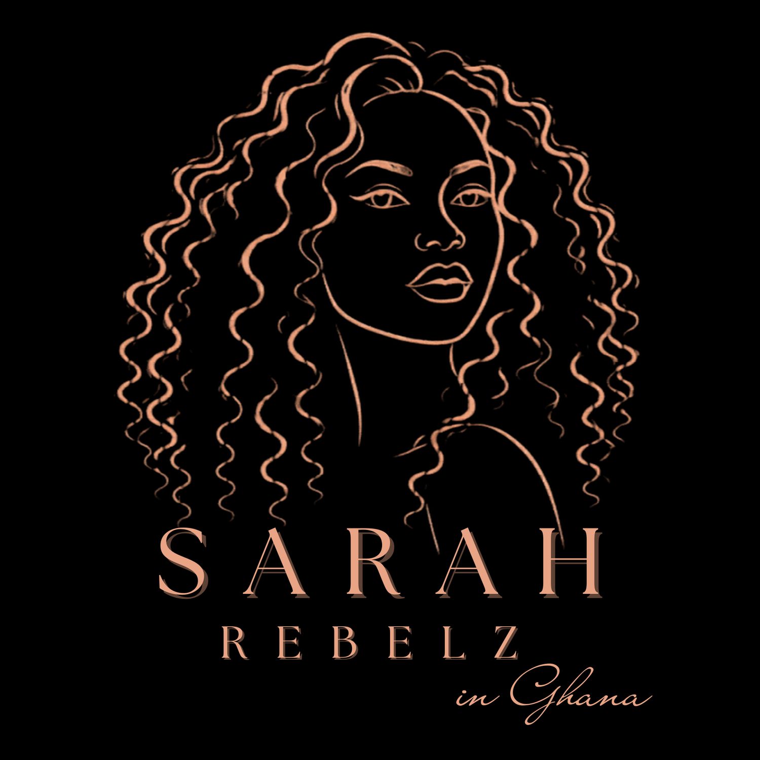 Sarah Rebelz in Ghana