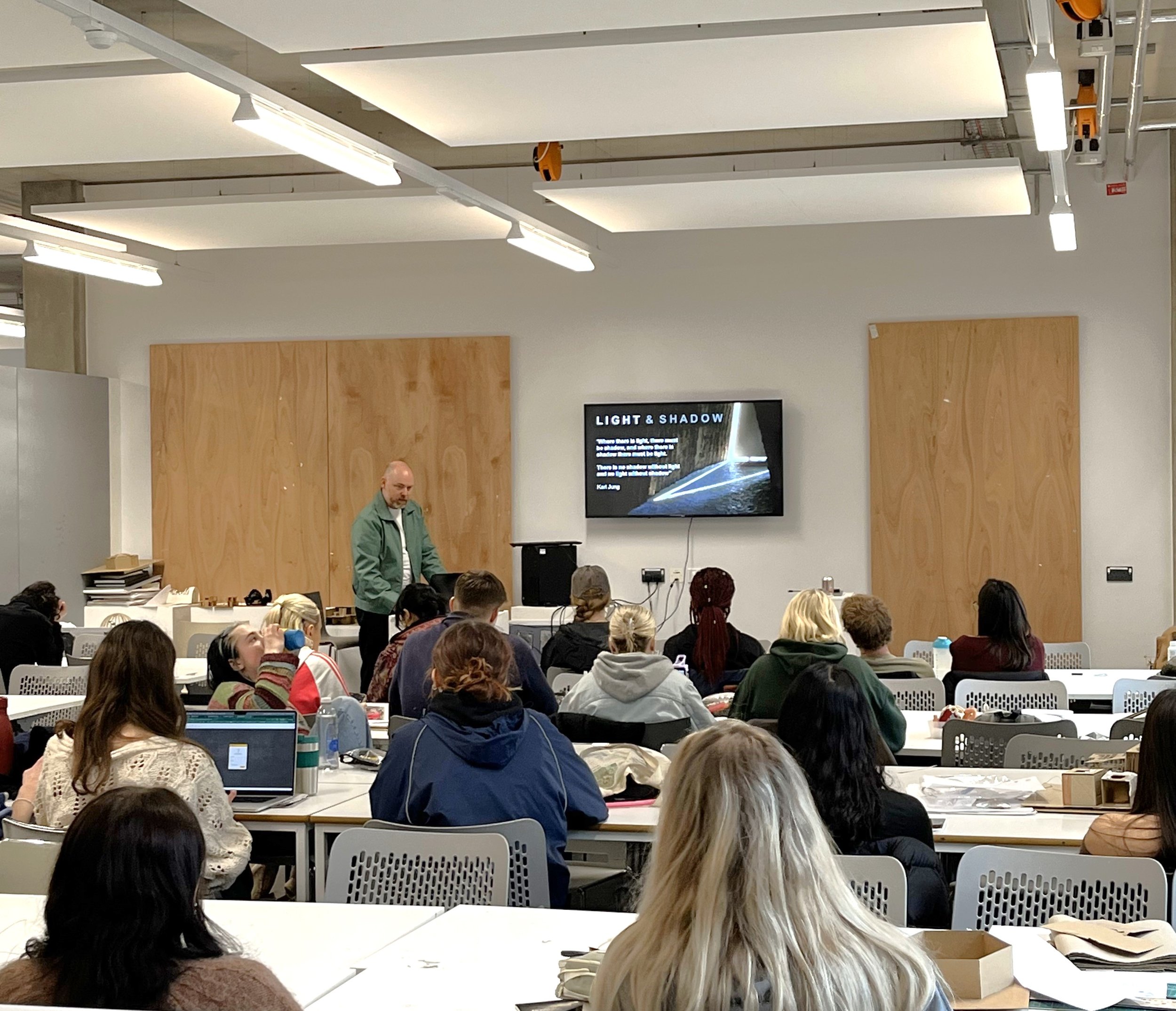 Teaching at UWE interior design school