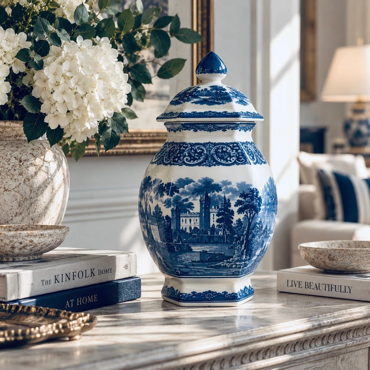 The Blue Estate Jar