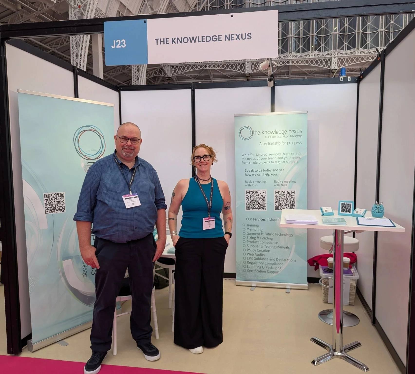Curtains Up on our 1st Trade Show!