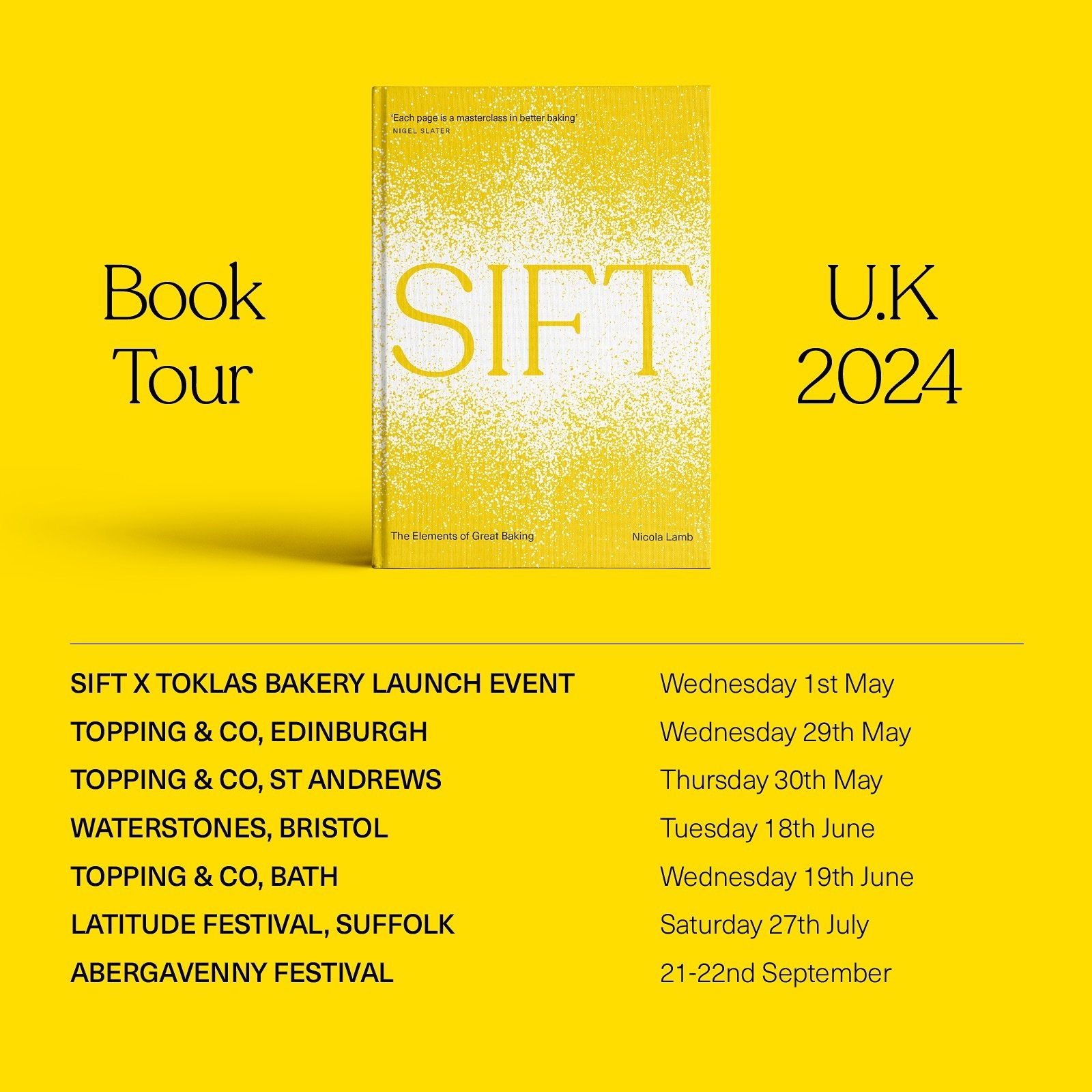 📒 SIFT ON TOUR! 📒

I am so thrilled to announce that I&rsquo;ll be taking SIFT on a book tour around the UK over the next few months! 
I&rsquo;ll be bopping around bookshops &amp; festivals across the country and I am so excited to meet as many of 