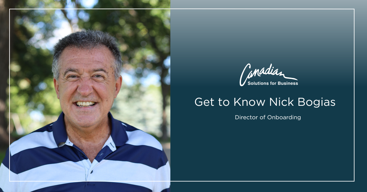 Get to Know Nick Bogias