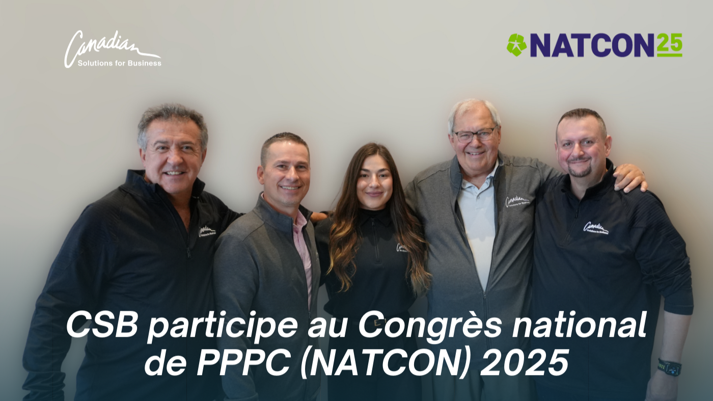 CSB participe au Congrès national de PPPC (NATCON) 2025