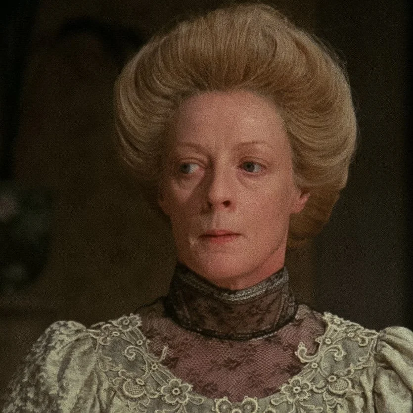 Maggie Smith (1934-2024) was the grandmother we all grew up with. Whether on the London stage, in film, or on television, she was always a part of our lives. Her extraordinary talent graced every role she played, making her a beloved figure for gener
