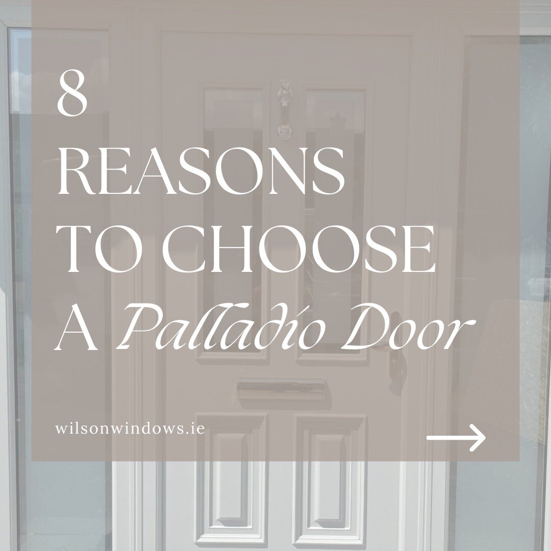 Palladio doors have it all👏🏻: 

✅Durability
✅Genuine looks
✅Enhanced security
✅Insulation
✅Weather resistance
✅Easy maintenance
✅Style options
✅Customisation
✅Long-lasting quality
✅Trust of a reputable brand

These perks make Palladio doors the top