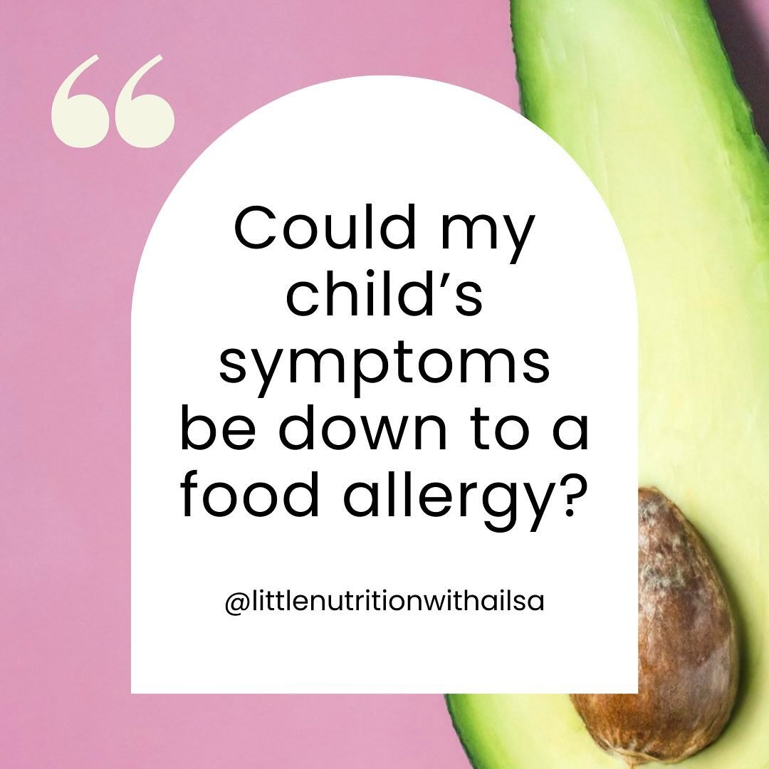 .
.
🤍 One of the questions that comes up in almost every clinic I do is &ldquo;could these symptoms be due to a food allergy?&rdquo;

👉 The answer is always &lsquo;maybe.&rsquo;

👉 Food allergy is complex. Symptoms can vary very significantly betw