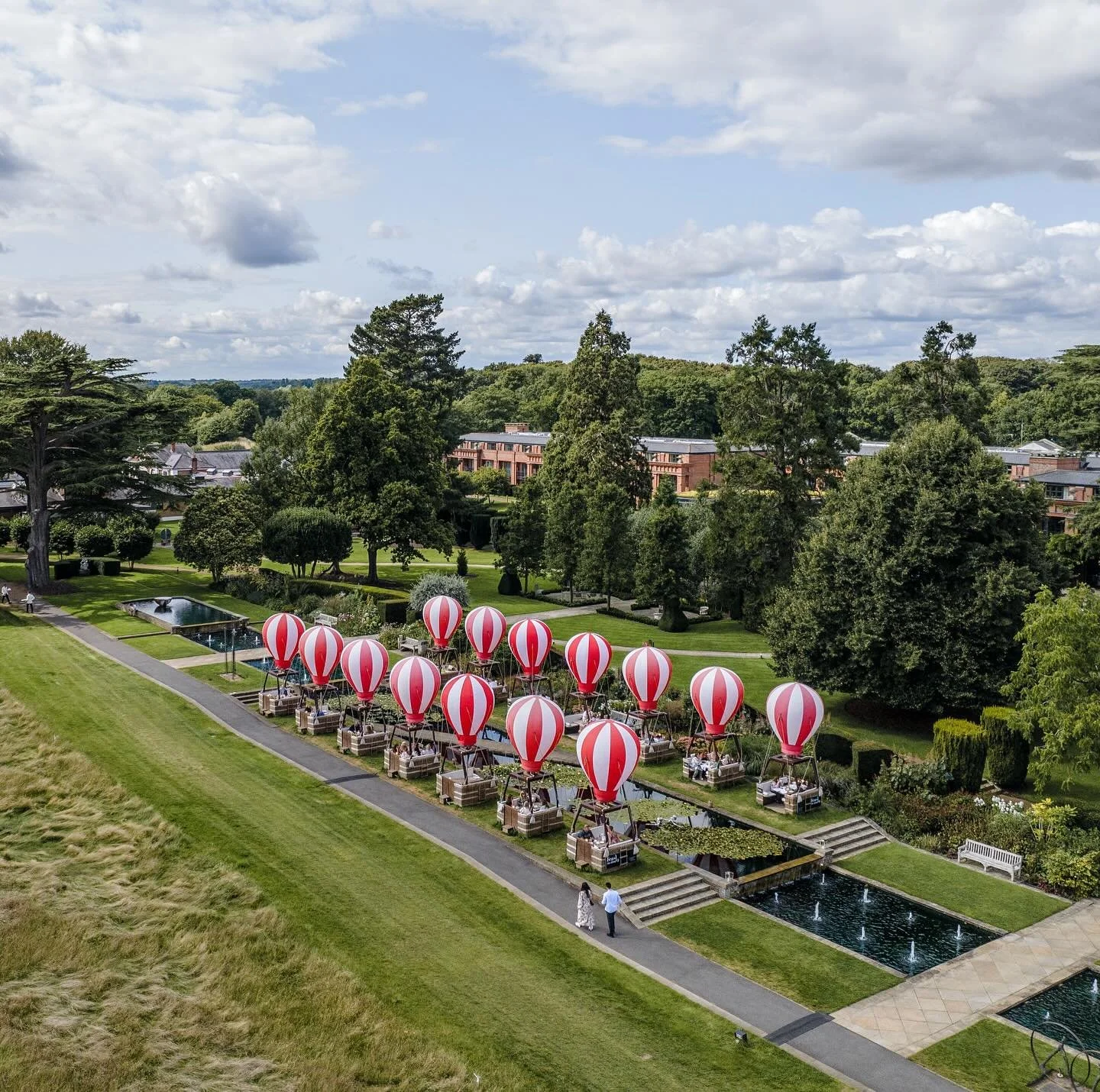 And just like that&hellip;Feast on Cloud 9 is BACK at @thegrovehotel for 2024, this year with @champagnelaurentperrier. To join us in the clouds this summer, book your balloon via the link in bio ☁️✨