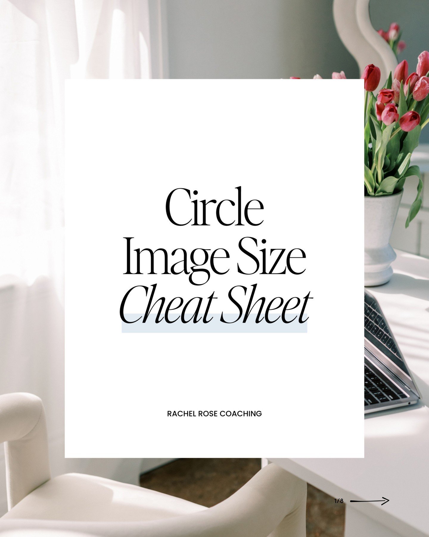 📐 Introducing the Circle Image Size Cheat Sheet! 🖼️

Designed specifically for designers, content creators, and anyone passionate about perfect visuals in their community, this cheat sheet is your essential guide to mastering image sizes. We unders