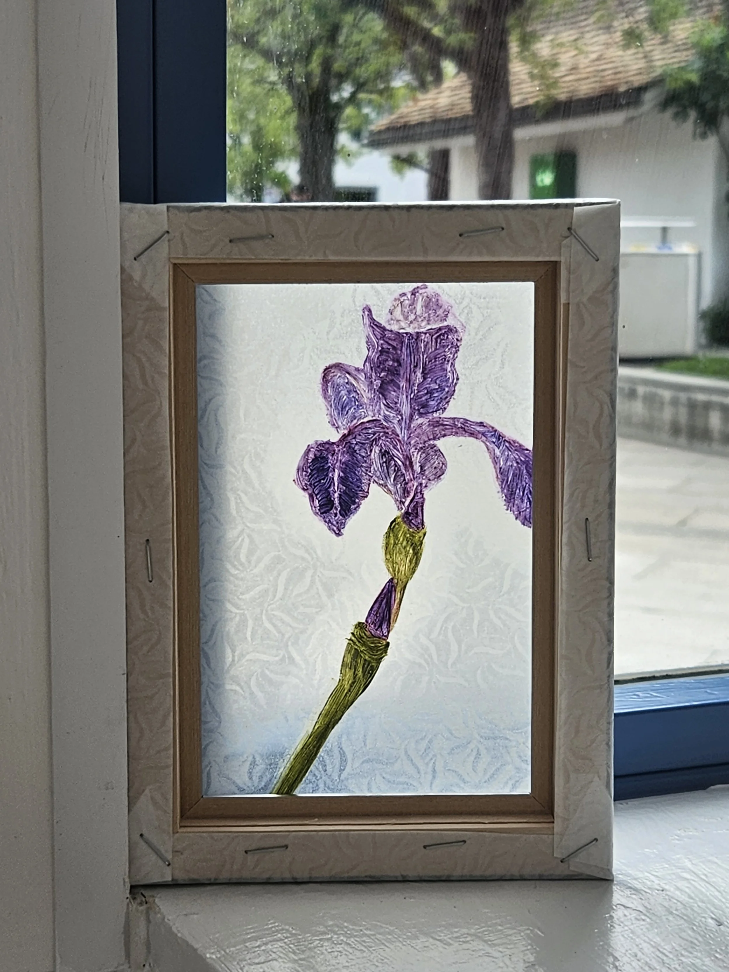 New Game VI (Iris)  18 x 13 cm
