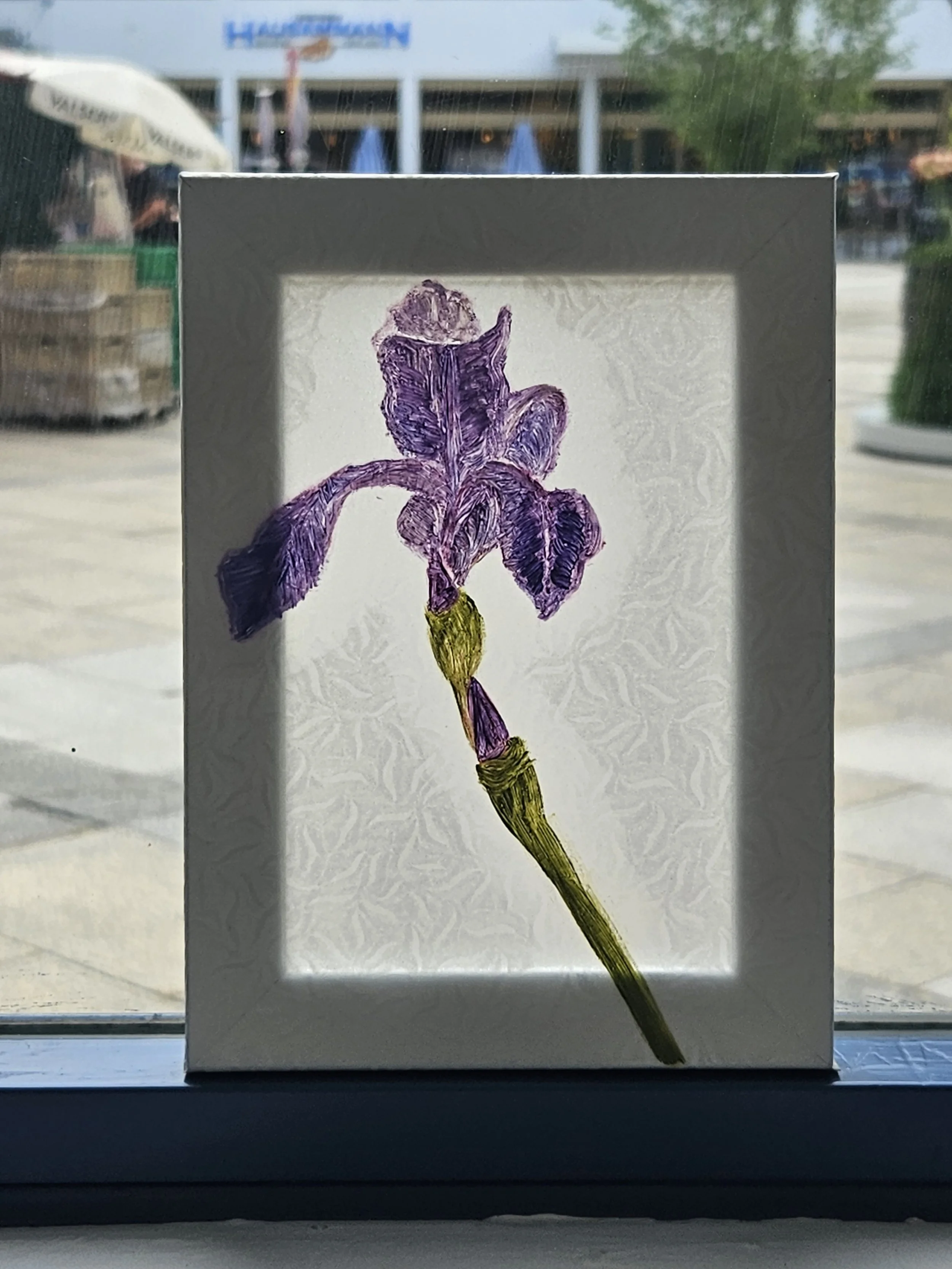 New Game VI (Iris)  18 x 13 cm