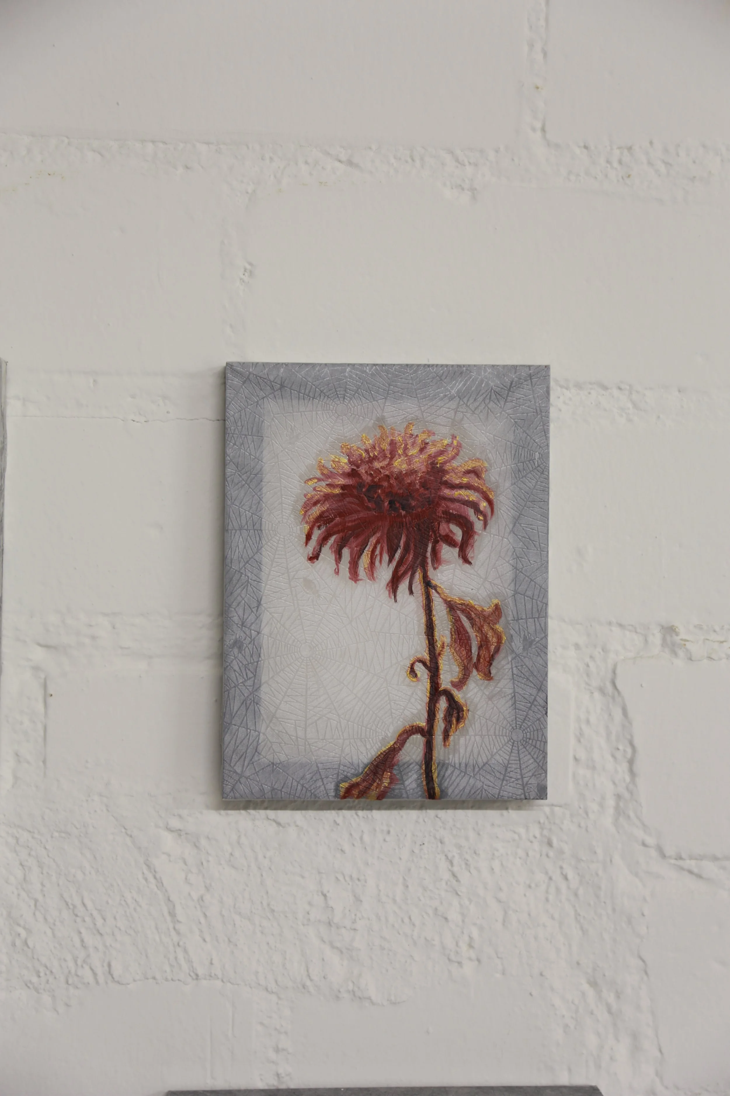Game over IV (golden red flower).JPG