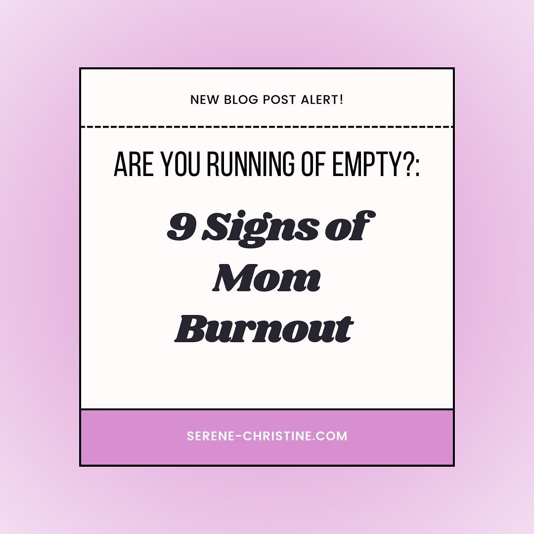 💥💥💥 New Blog Alert! 💥💥💥 

Sign up for my mailing list and get a freebie!! 

#blog #momburnout #MomTribe #MomLife #SereneChristine #SelfCareMom #Mindfulness