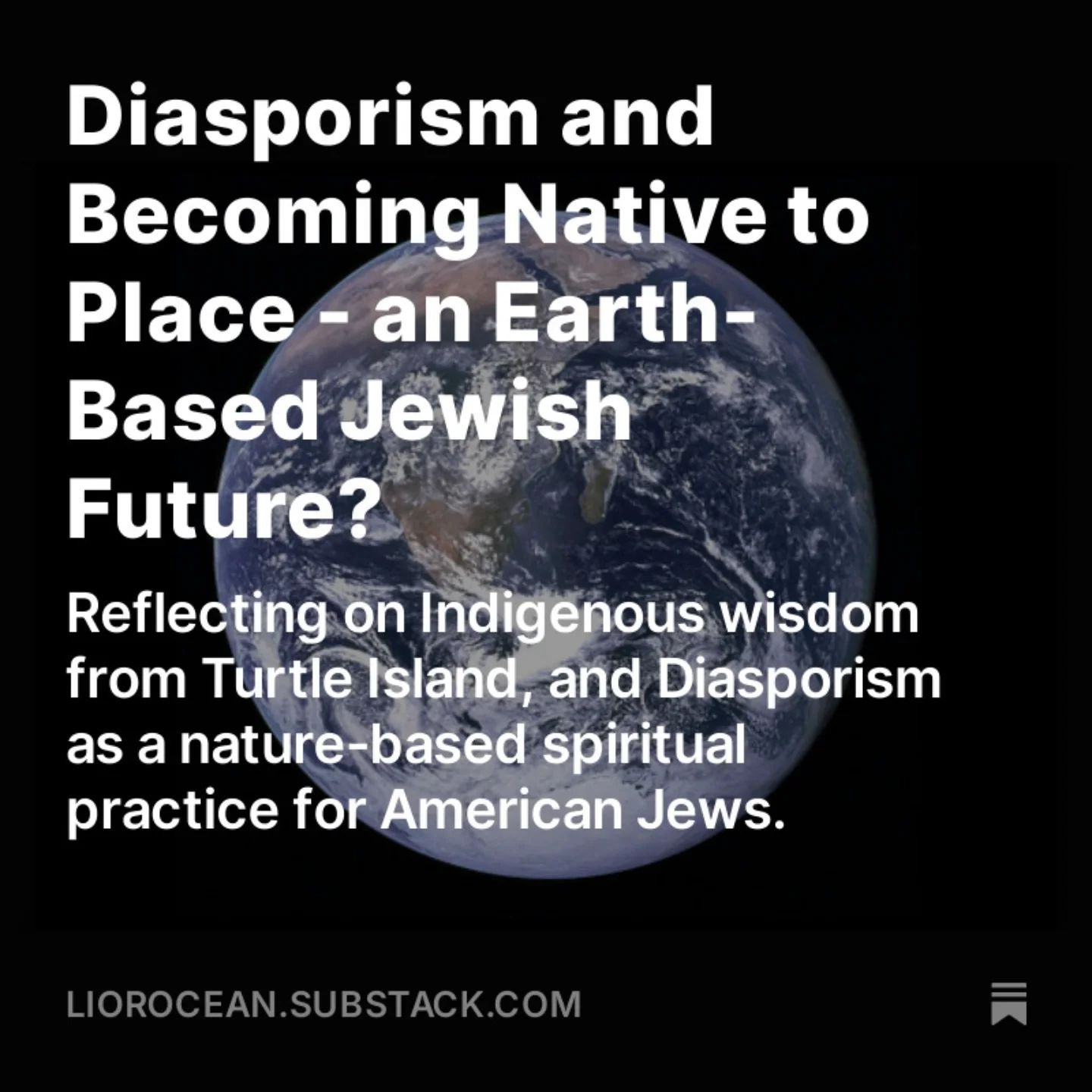 In this recent blog, I write about my experience as an American Jew on the spiritual path, and wisdom I've gained from Indigenous teachers that has me reflecting on the Earth-based roots and futures of my childhood faith. You could say I am an anti-z