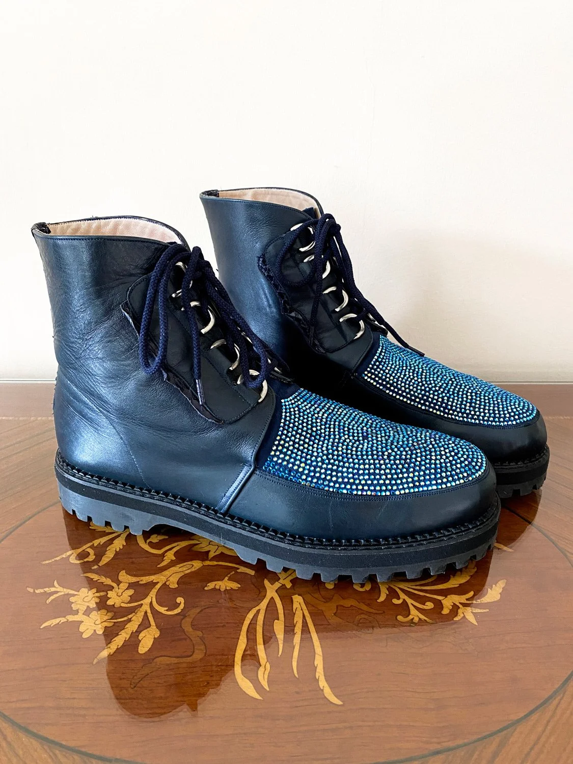 CRYSTAL COMMANDO CREEPER Terry and Liz de Havilland custom made London 2005