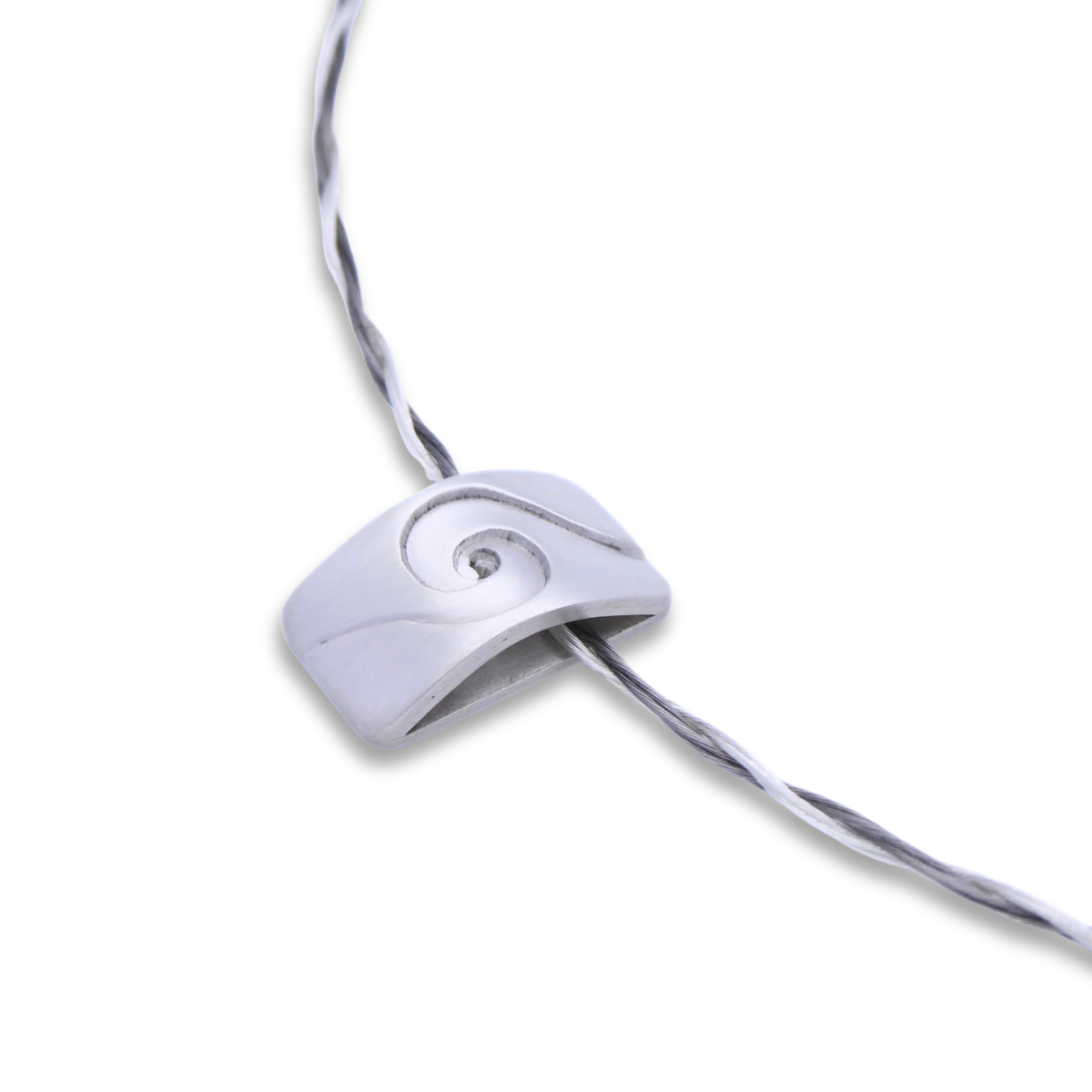 Spiral Affinity Necklace - Small - Silver