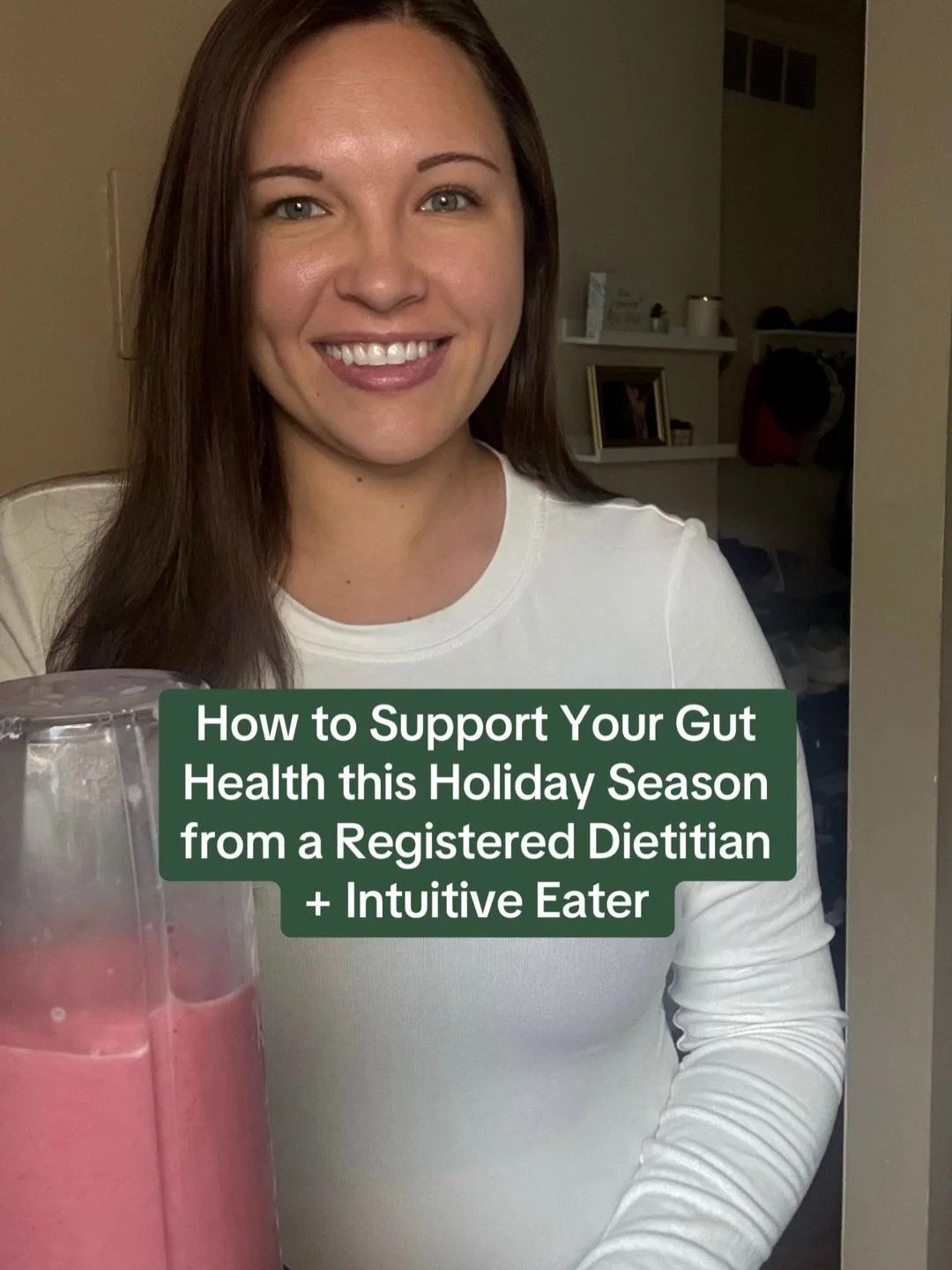 4 ways to support your gut health this holiday season:

1️⃣ Eat enough (seriously&hellip; undereating can slow digestion and lead to more gas + bloating)
2️⃣ Add fiber from fruits, veggies, whole grains, beans + lentils to feed the healthy gut bacter
