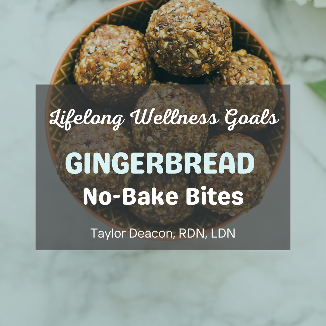 Gingerbread No-Bake Bites