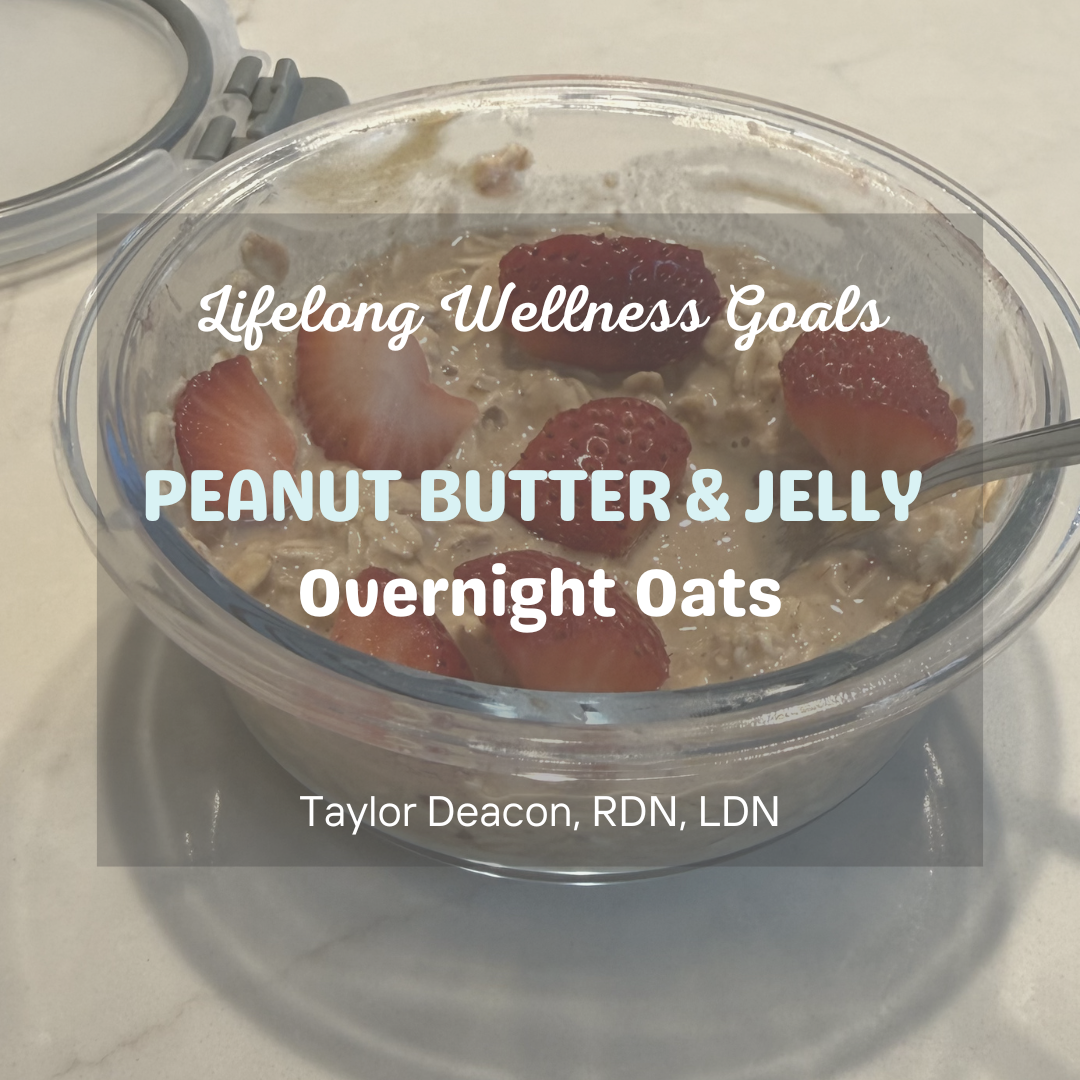 PB&amp;J Overnight Oats