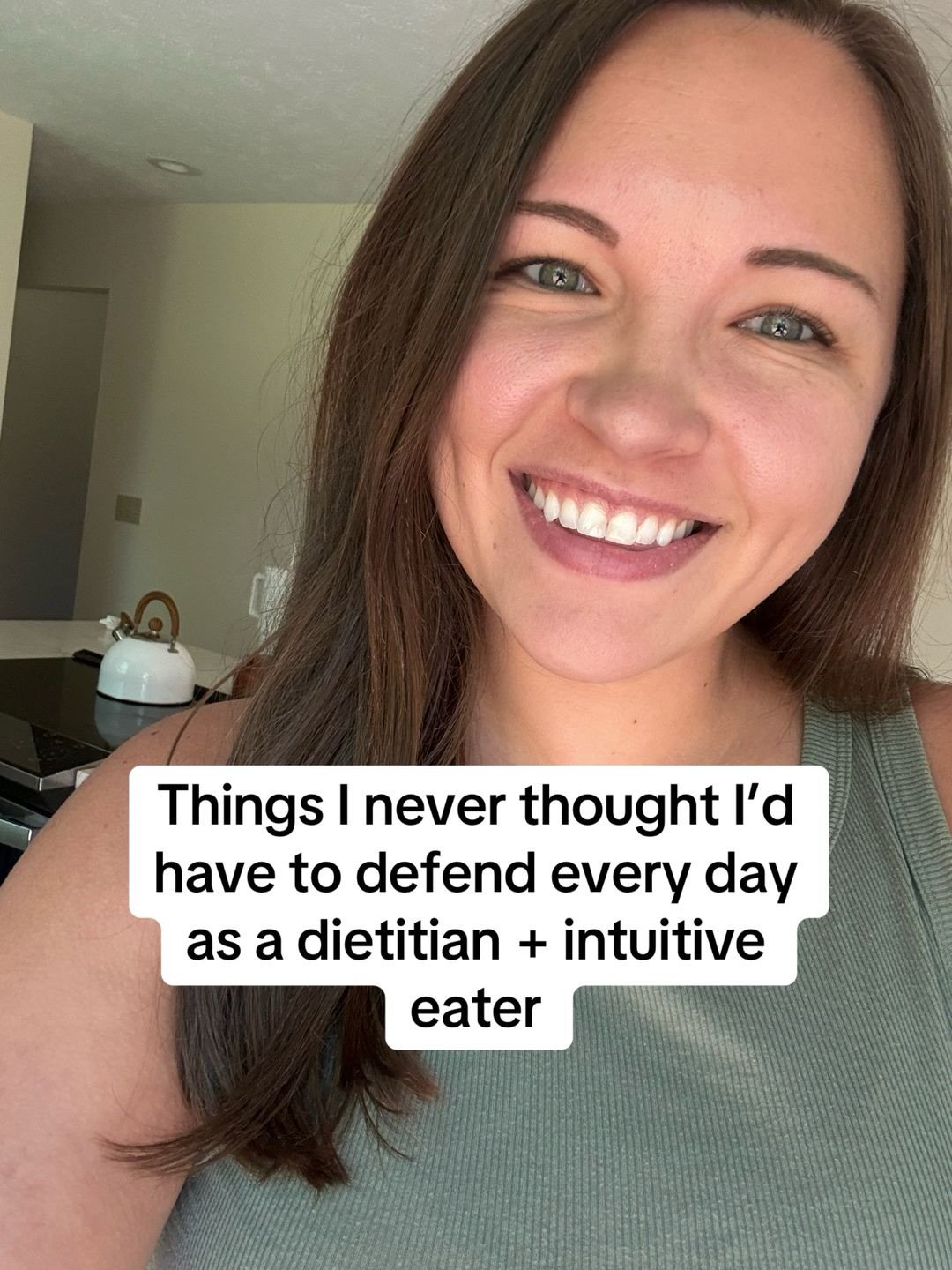 Things I defend daily as a dietitian

What would you add to the list? 

#nutritiontips #dietitian #intuitiveeating #nutrition #carbohydrates