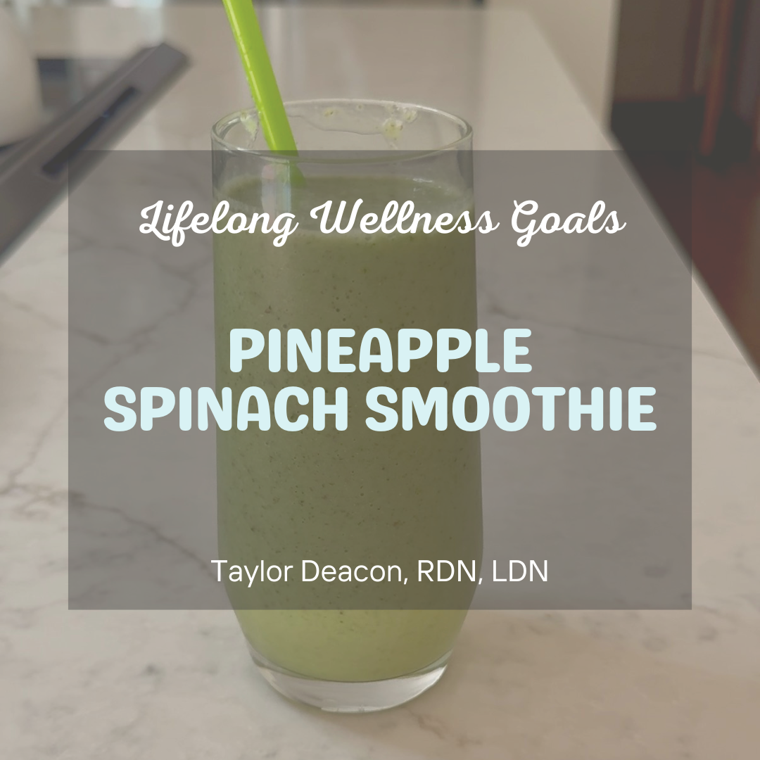 Pineapple Spinach Smoothie