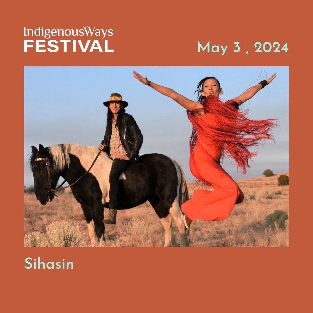 Join us in welcoming @sihasin_band to the IndigenousWays stage this year!

The spirit of punk rock meets the soul of indigenous strength with this sister and brother duo 🤘🏾

Band leaders Jeneda and Clayson come from Big Mountain in Din&eacute; (Nav