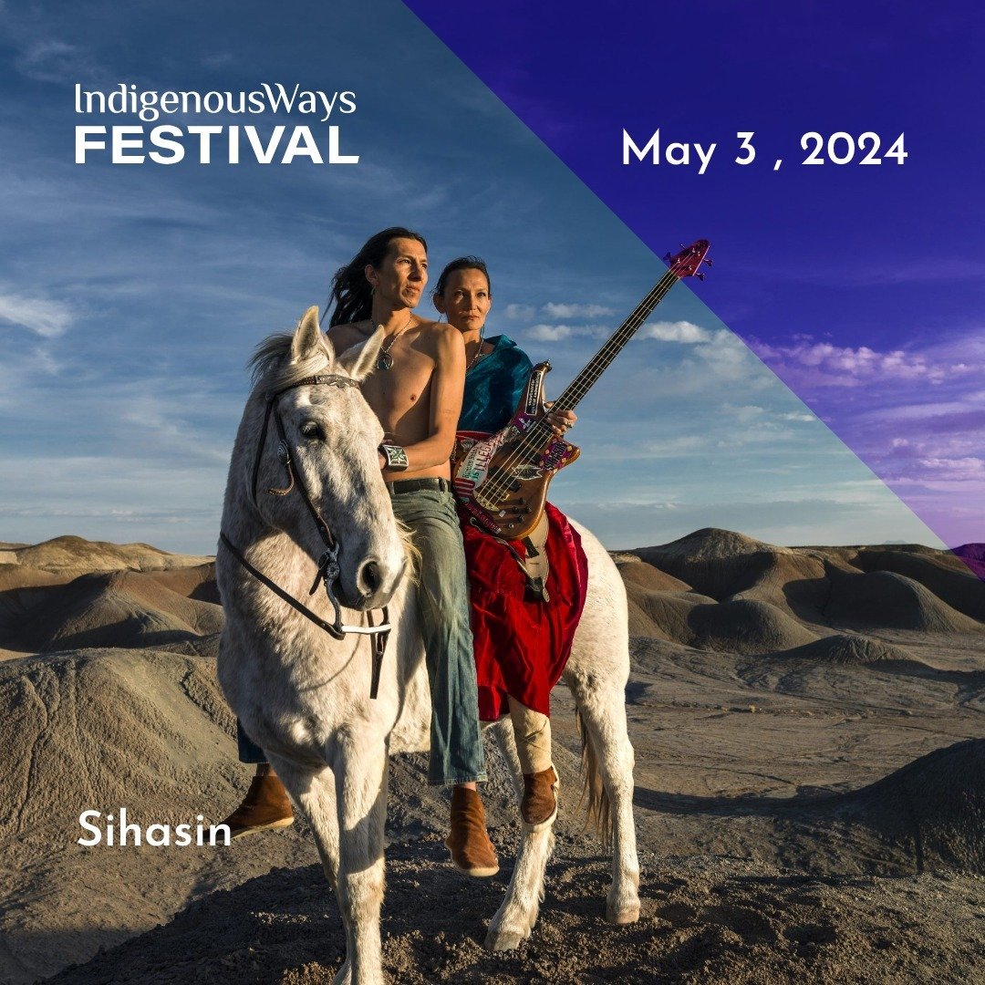 THIS FRIDAY come see @sihasin_band LIVE at the #IndigenousWaysFestival!

Join us at the #SantaFeRailyard for world-rocking music plus soul-feeding workshops, activities, and more.

Learn more through the link in our bio.

#IndigenousMusic #Indigenous