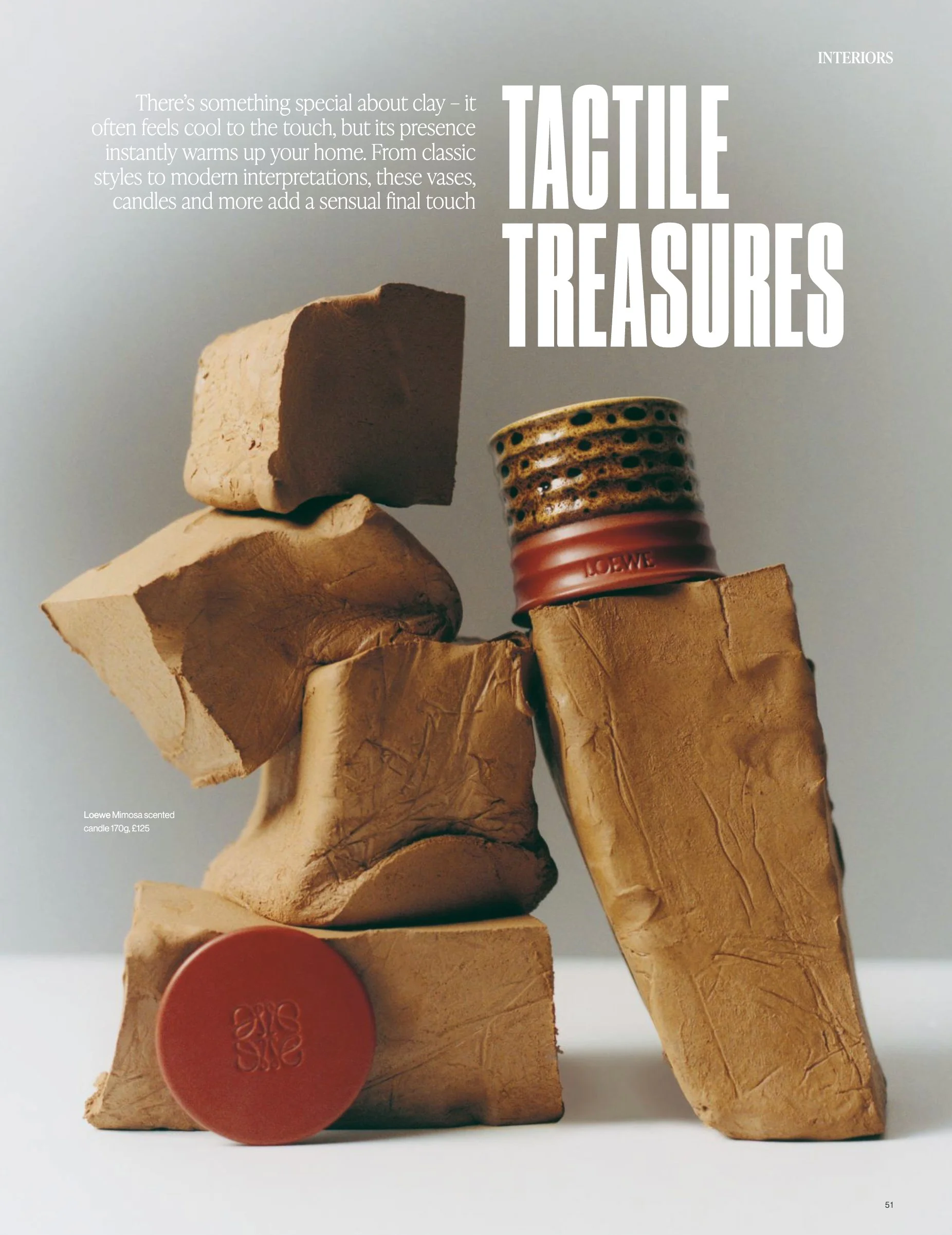 Tactile Treasures, Harrods Home Mag, 2025.
