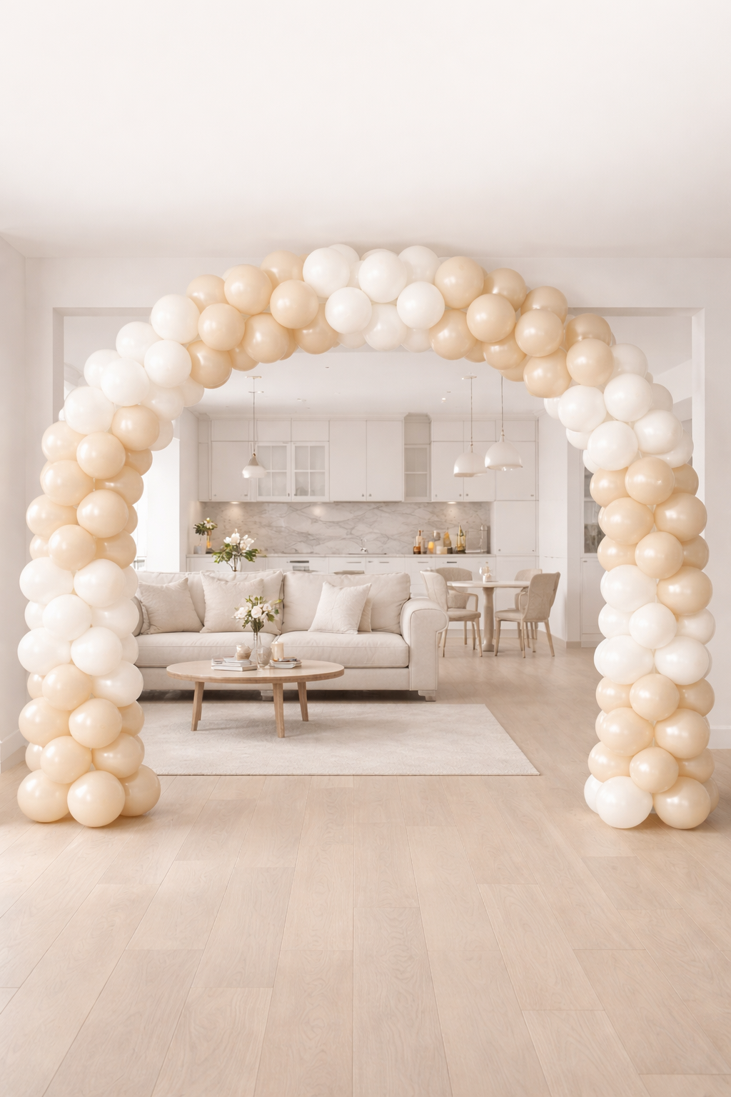 Arche de Ballons Simple avec Structure – Personnalisable