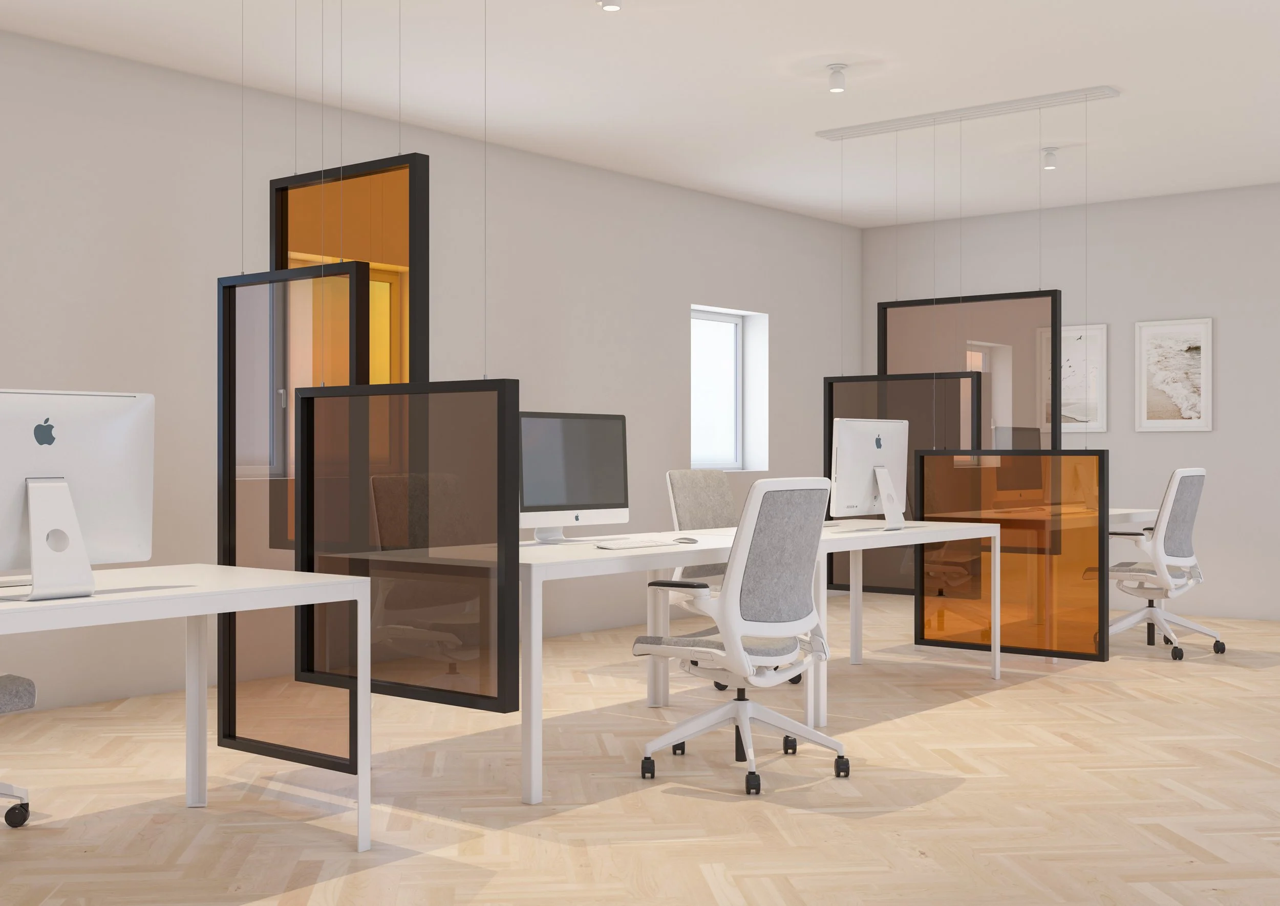 Pannelli Divisori per Scrivanie: Ottimizzare Comfort e Design in Ufficio