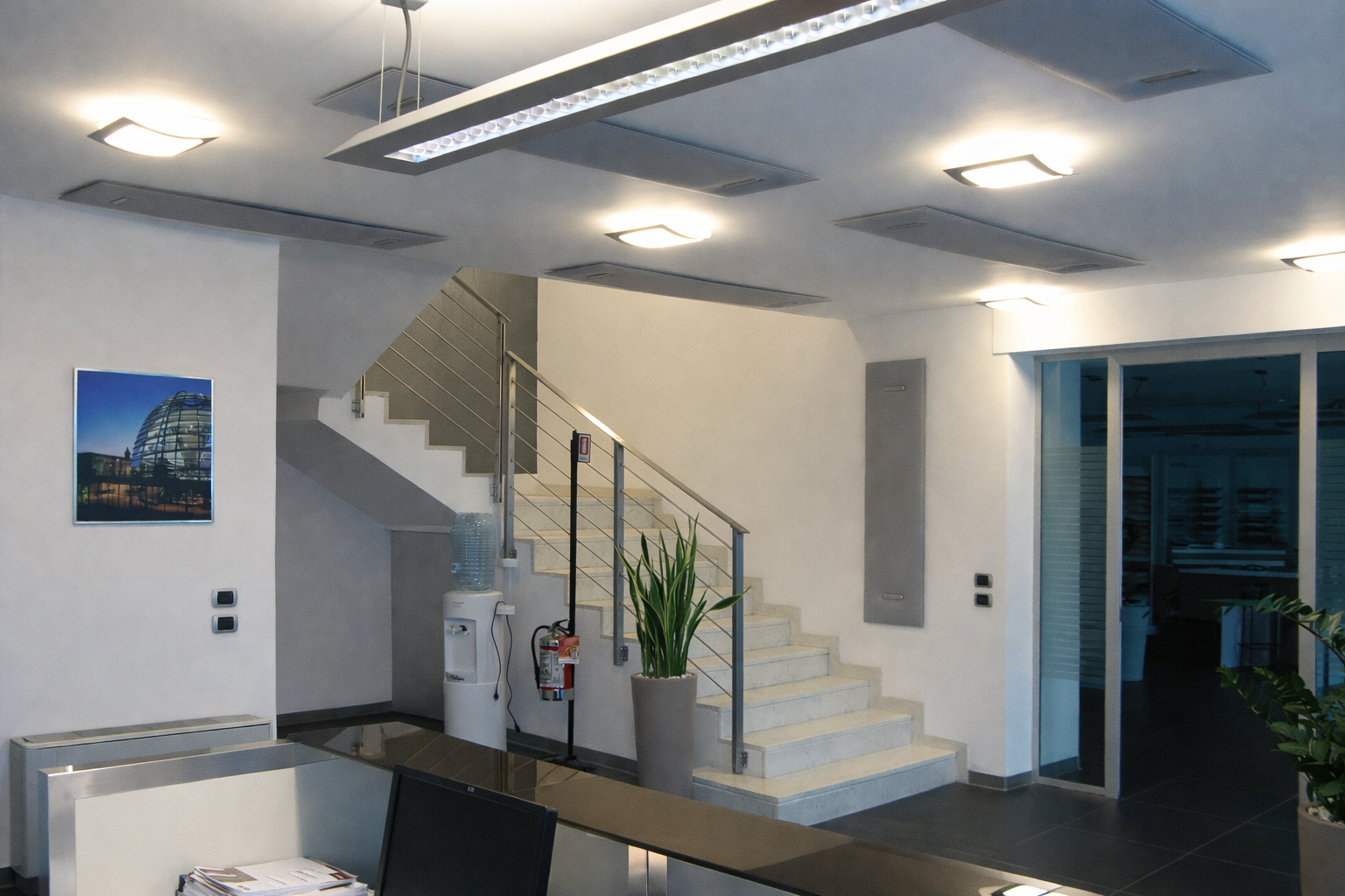 Pannelli fonoassorbenti per ufficio: progetto Ostermann Padova con Bado