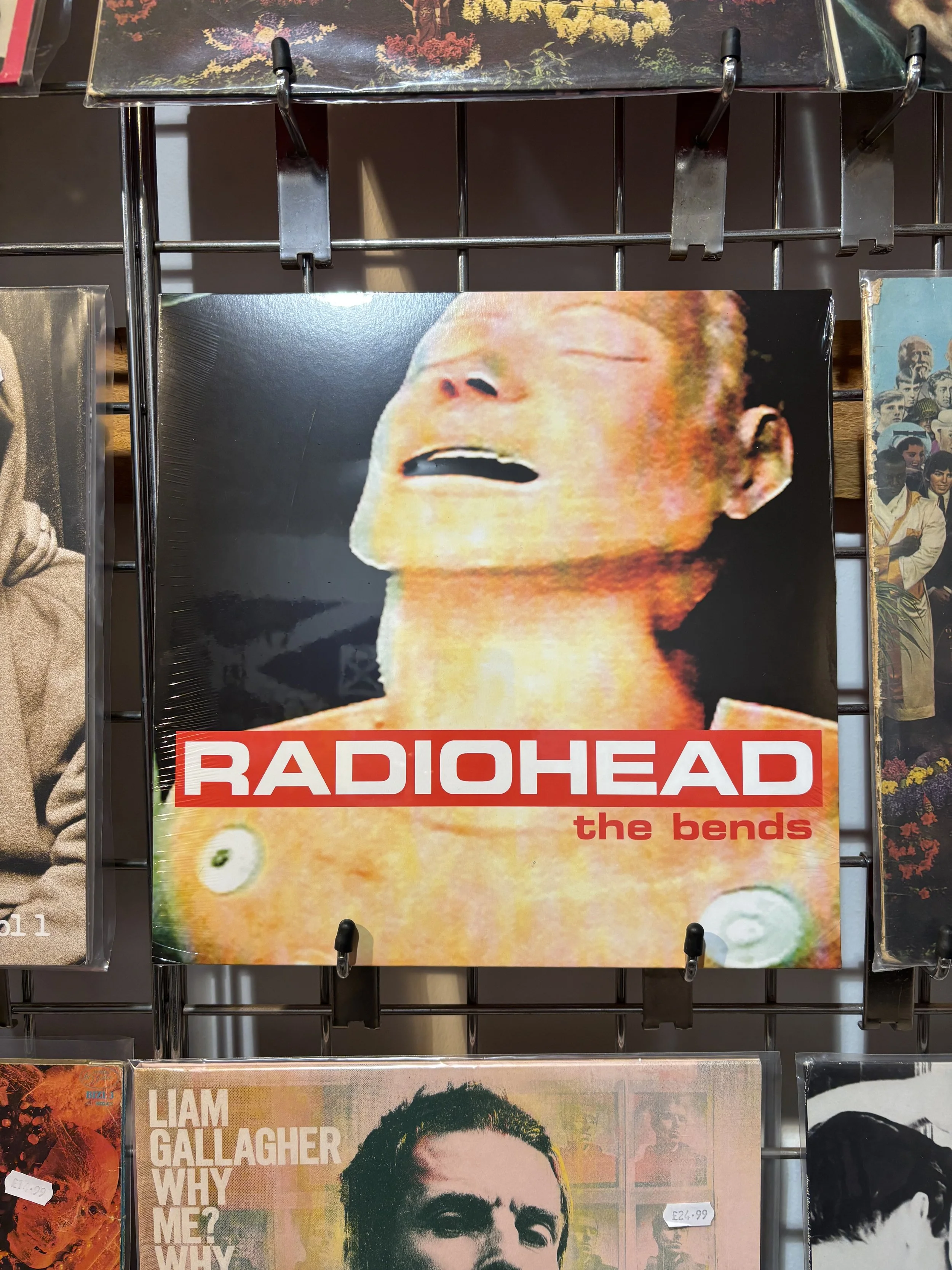 Just landed in the shop: The Bends by Radiohead - brand new and sealed! 