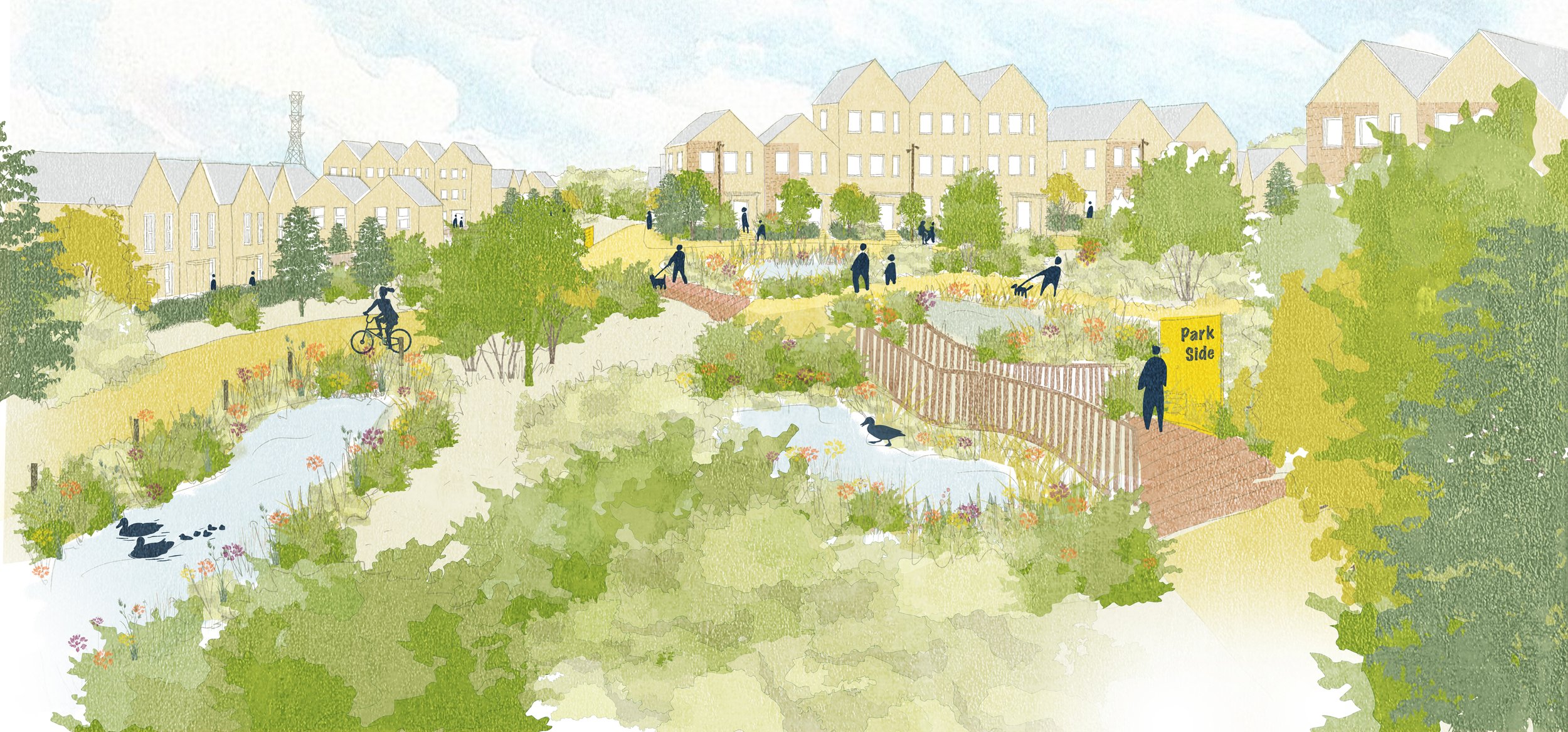 Peel Land consults on changes to the Gibfield Park Masterplan