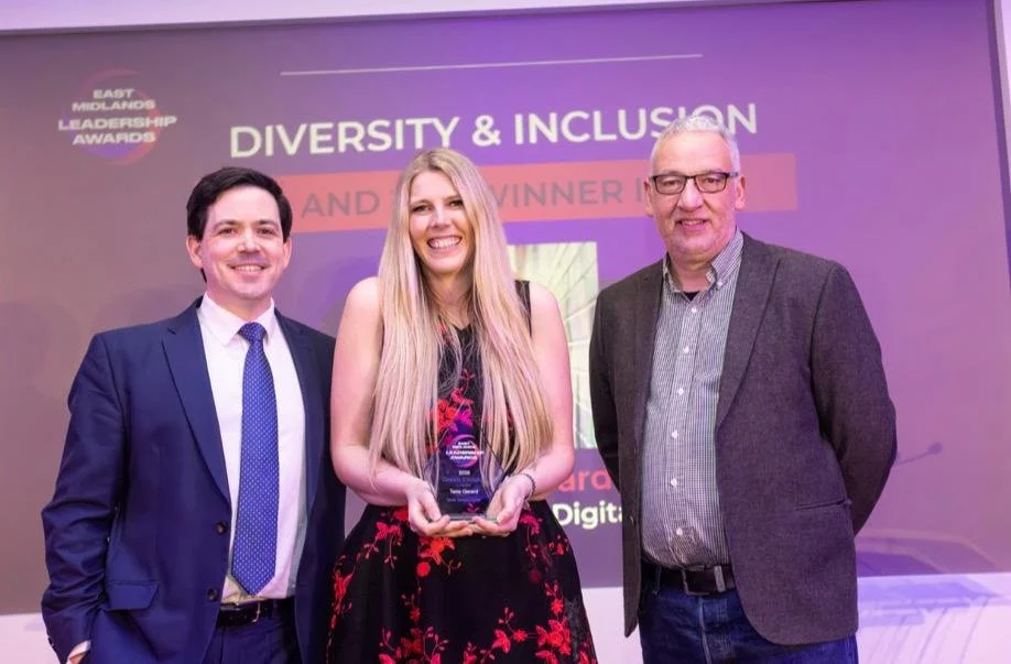 Tania Gerard Digital Named Diversity &amp; Inclusion Leader of the Year at 2026 East Midlands Leadership Awards